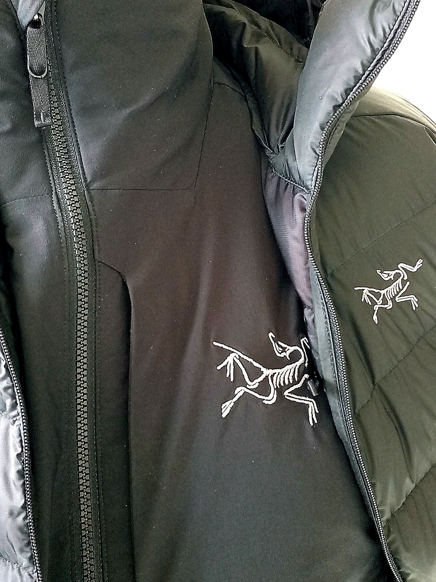 Arc'teryx Cerium Hoody Black, Arc'teryx Allium Insulated Jacket Black 착용 스타일 - 2