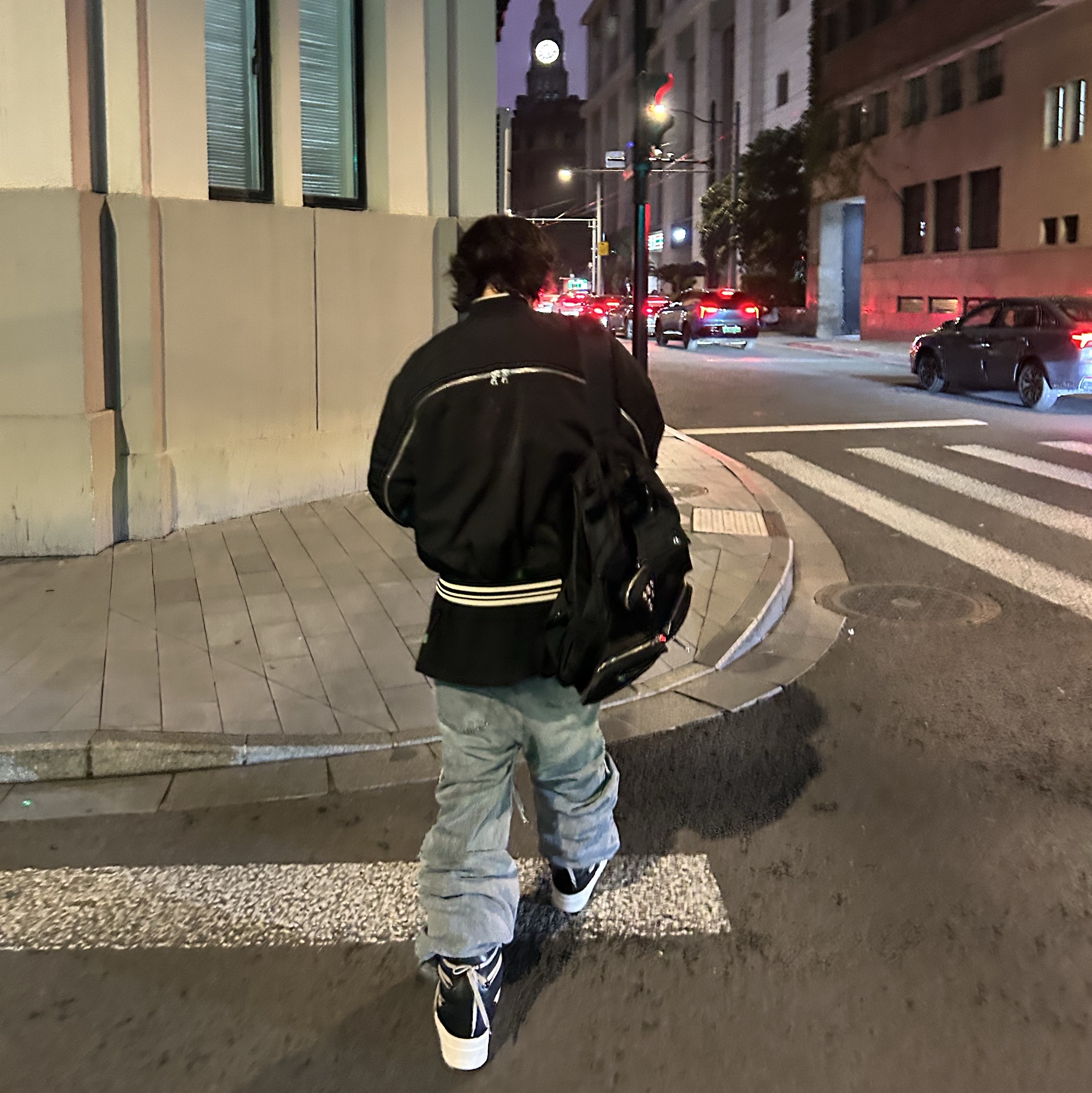 Porter x Toga Backpack Black 착용 스타일