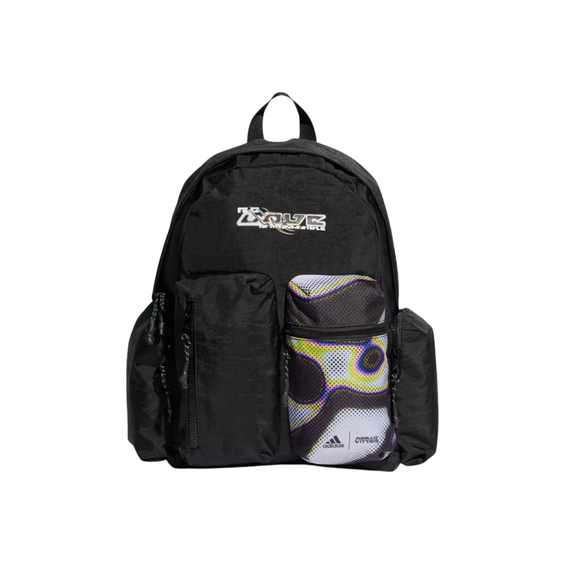 IZ5014 Adidas Pride Backpack Black Multicolor - 대표 이미지 #1