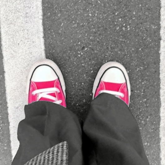 Converse Chuck Taylor All Star Core High Red 착용 스타일