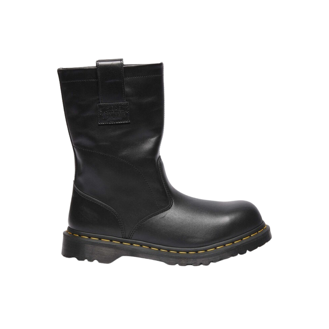 32241001 Dr. Martens x Stussy 2295 Decon Black Wanama Leather Boots Black