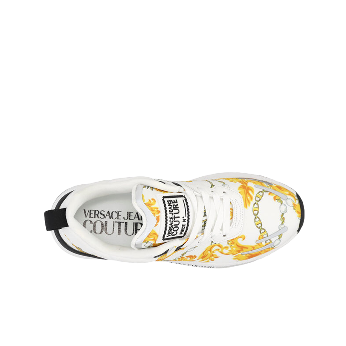 베르사체 진 꾸뛰르 다이나믹 스니커즈 화이트 골드(Versace Jeans Couture Dynamic Sneakers White Gold) - 2