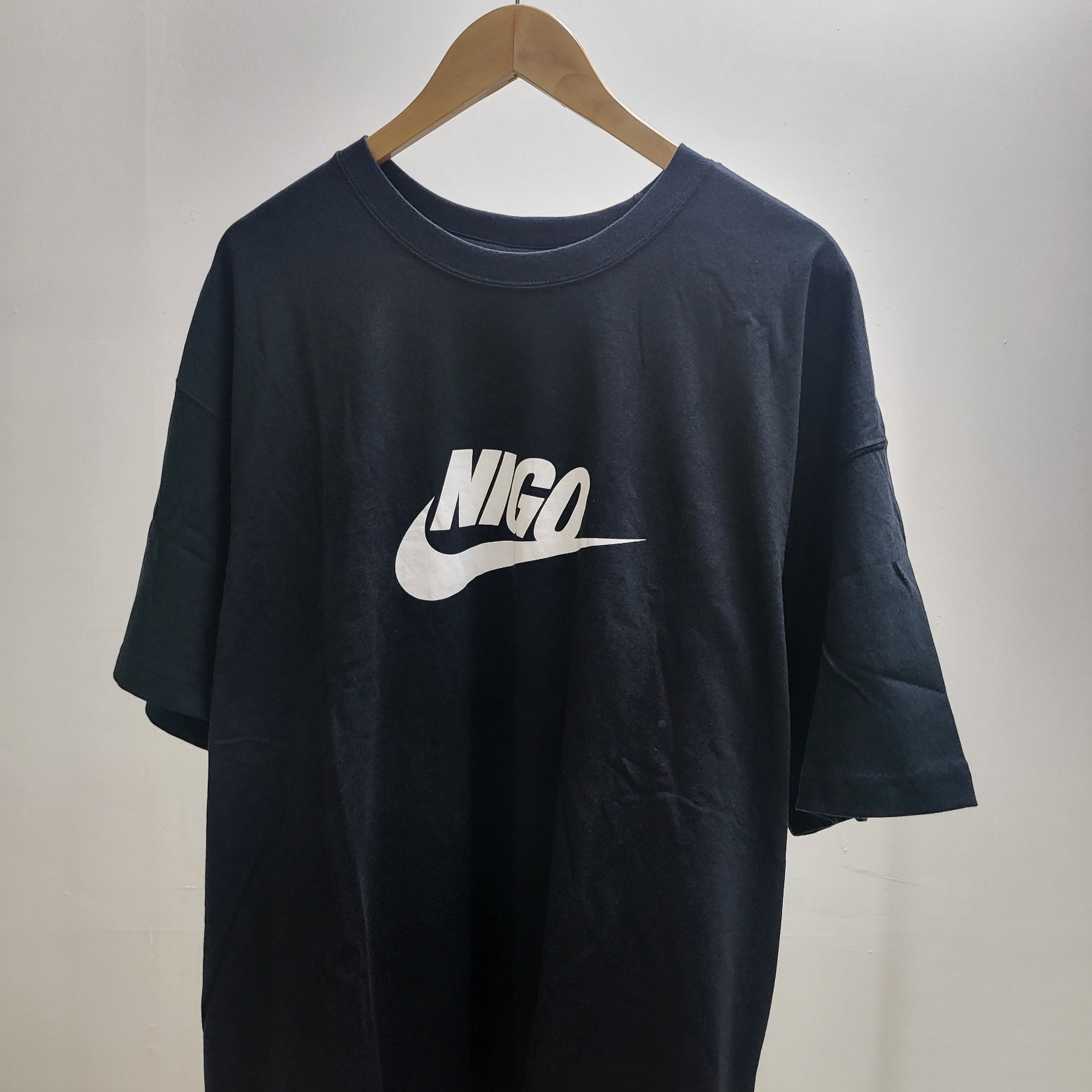 Nike x Nigo T-Shirt Black (FV5943-010) 착용 스타일