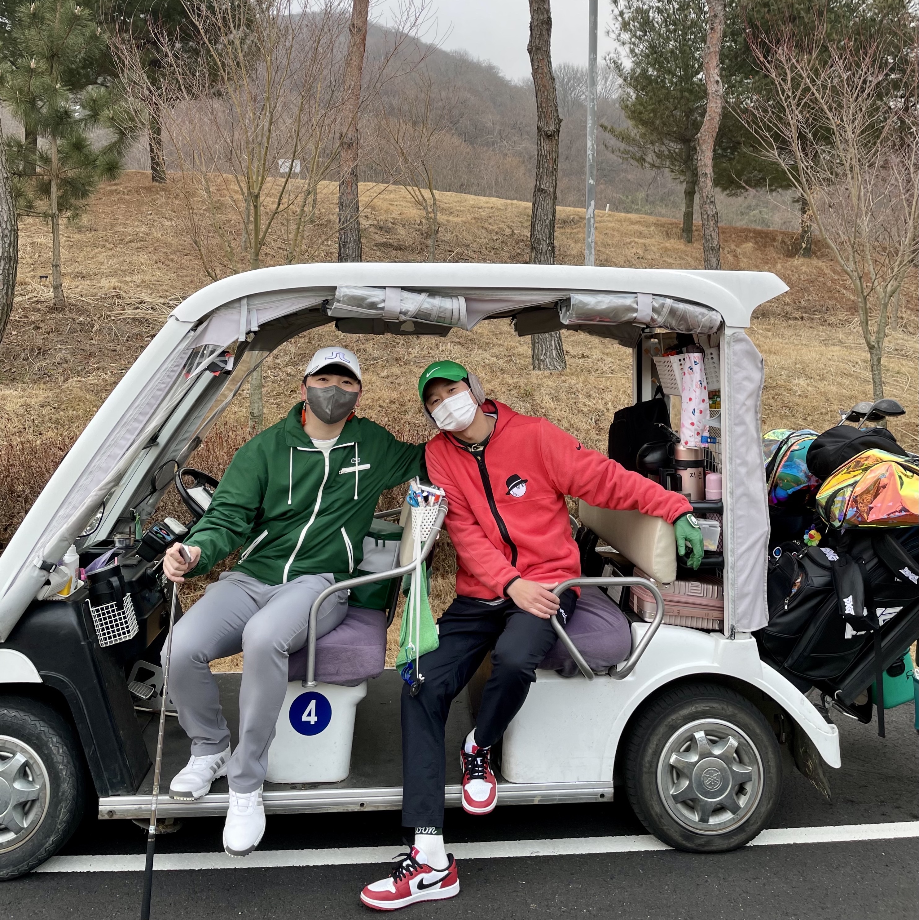 Jordan 1 Low Golf Chicago 착용 스타일