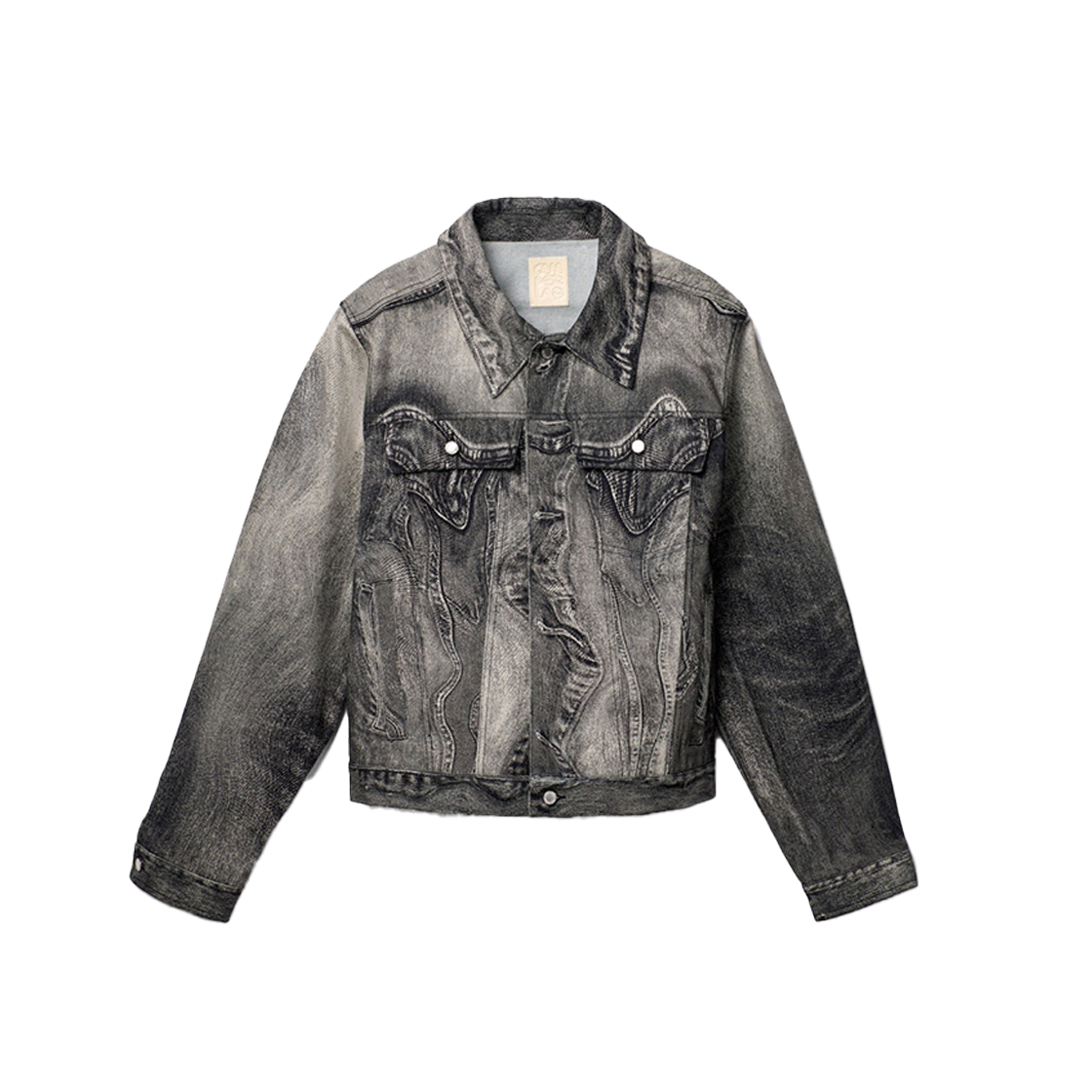 AU00005-003 CAMPER LAB Denim Jacket Gray - 대표 이미지 #1
