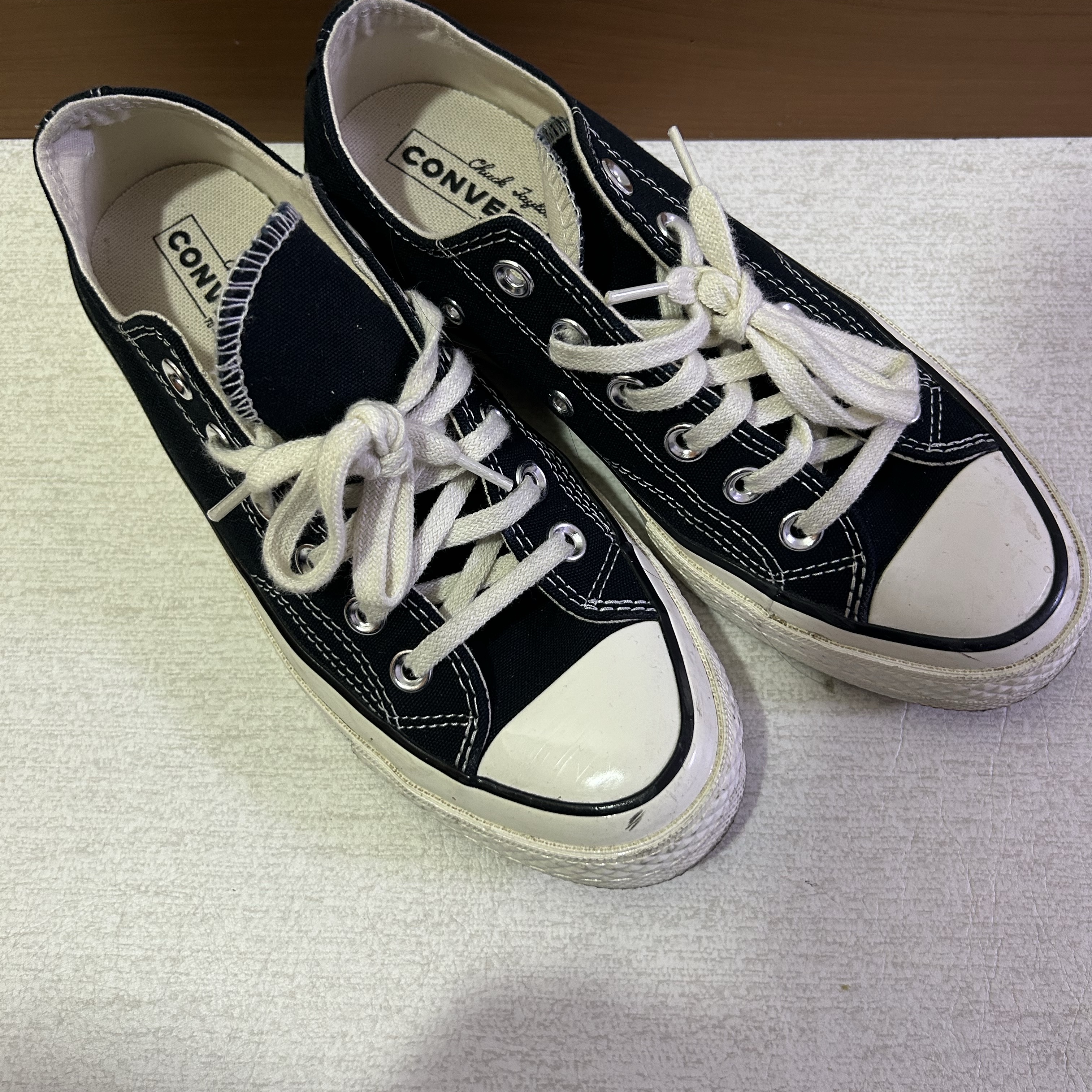 Converse Chuck 70 Ox Black - Standard 착용 스타일