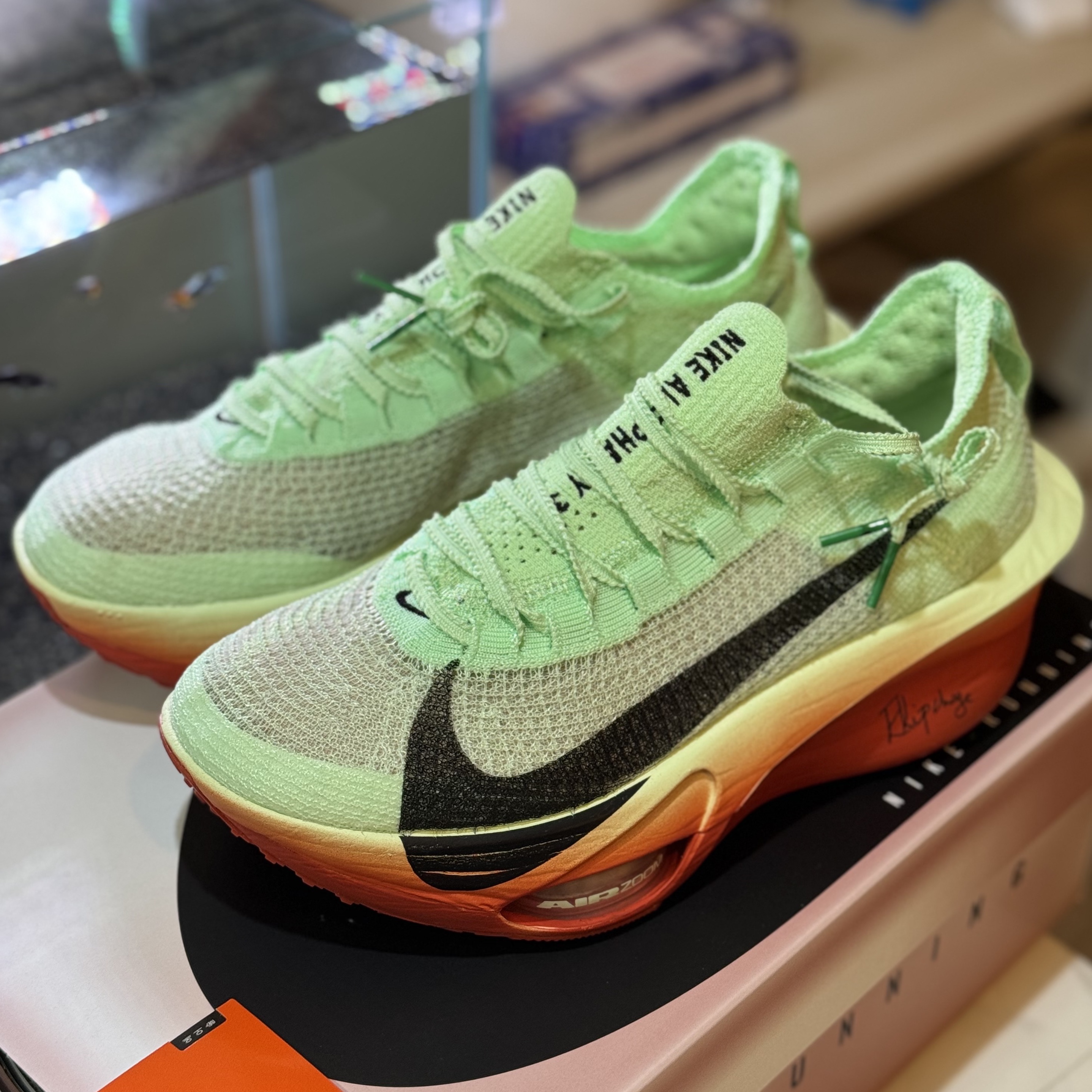 Nike Air Zoom Alphafly Next% 3 Eliud Kipchoge 착용 스타일