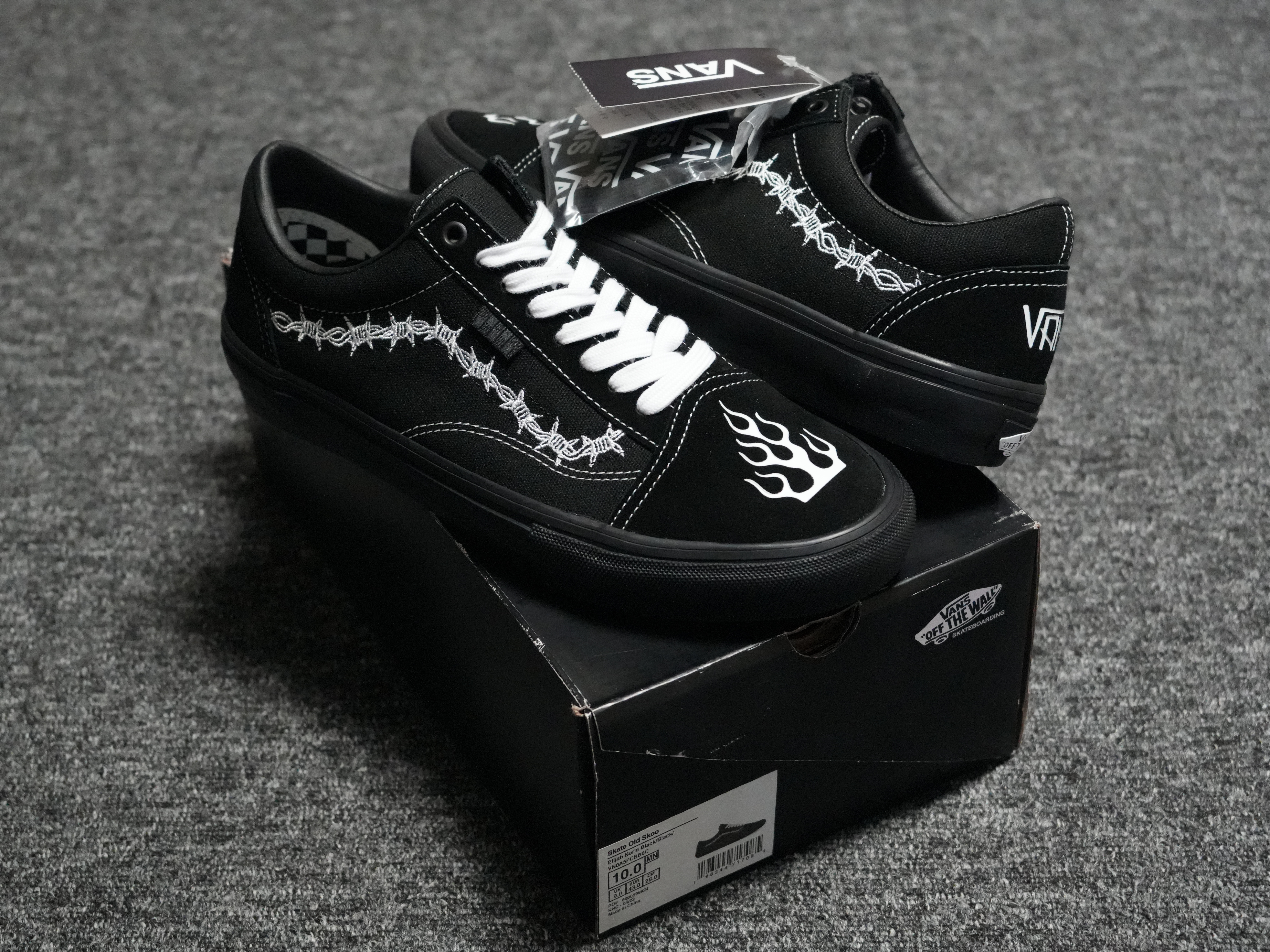 Vans Old Skool Elijah Berle Black 착용 스타일