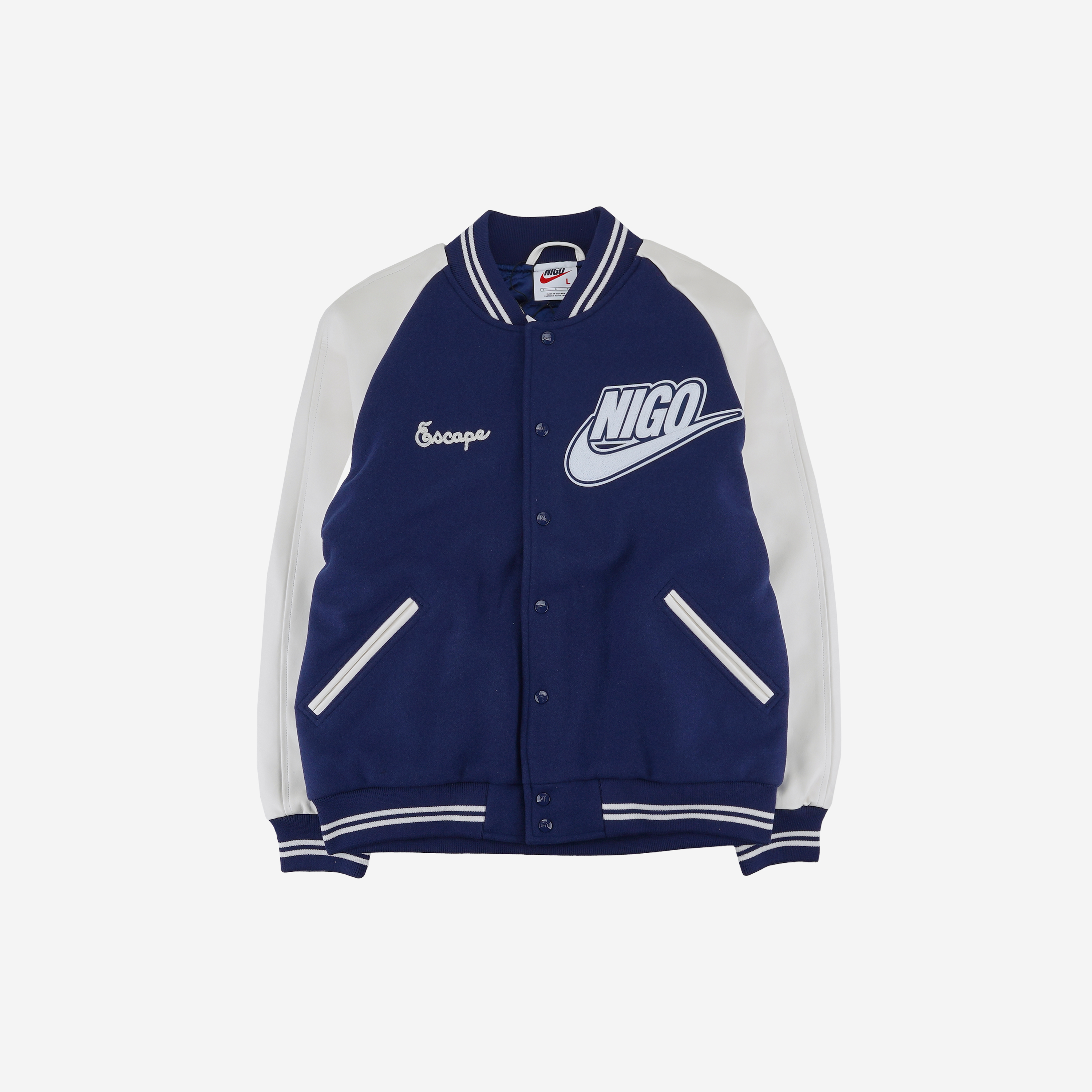 Nike x Nigo Varsity Jacket Blue Void (FV5670-492)