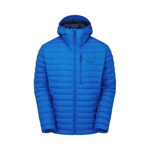 RABQDB120MYBSML Rab Microlight Alpine Jacket Maya Blue