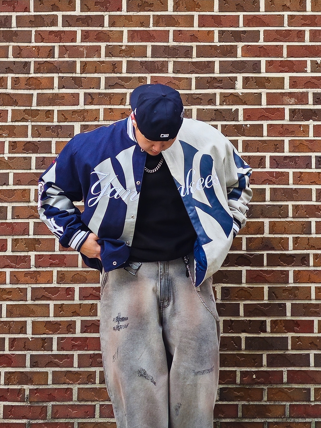 Nike Air More Uptempo 96 Denim 착용 스타일 - 6