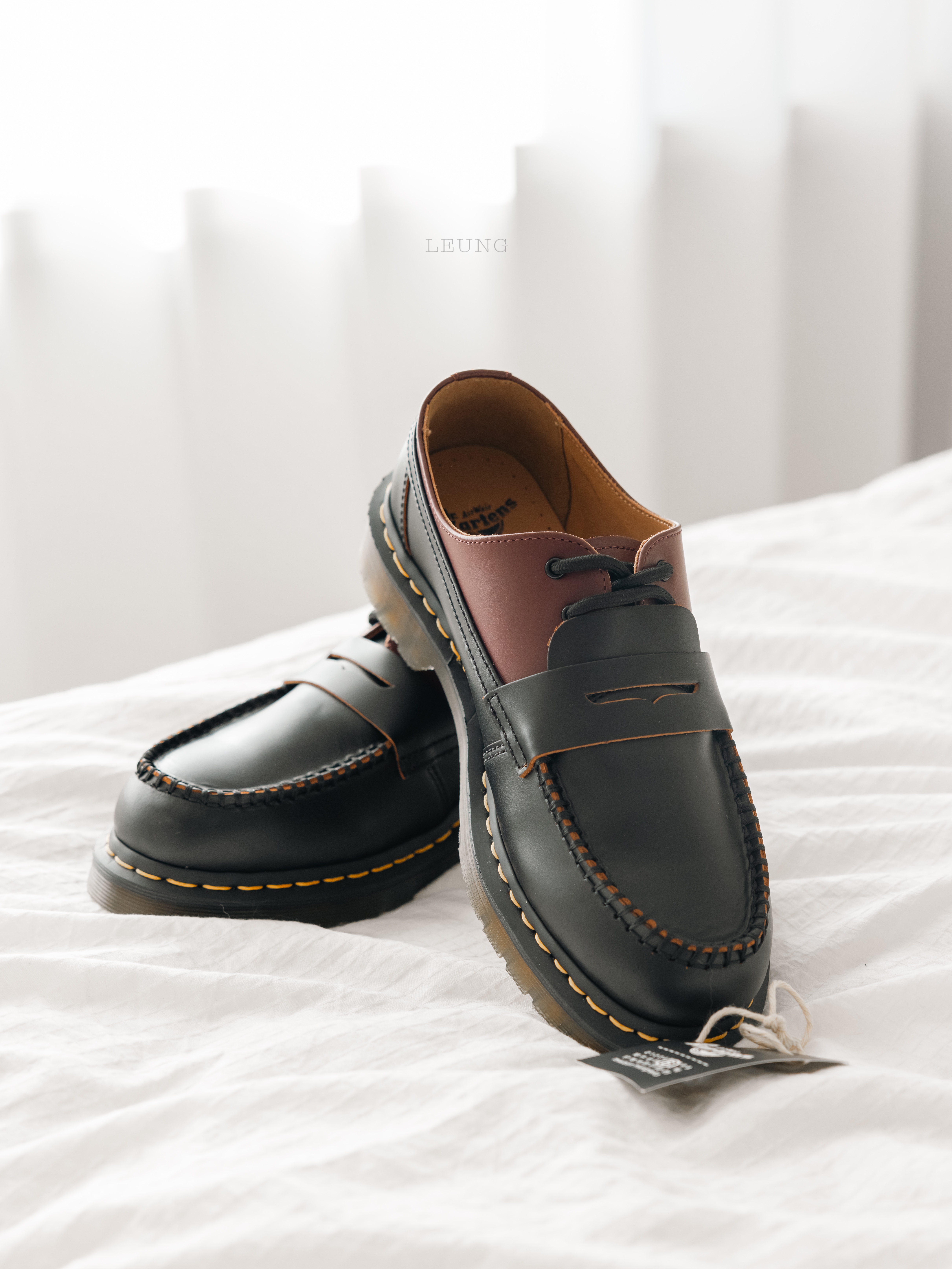 Dr. Martens x MM6 Maison Margiela 1461/Penton Twist Vintage Smooth Virginia Multi 착용 스타일 - 2