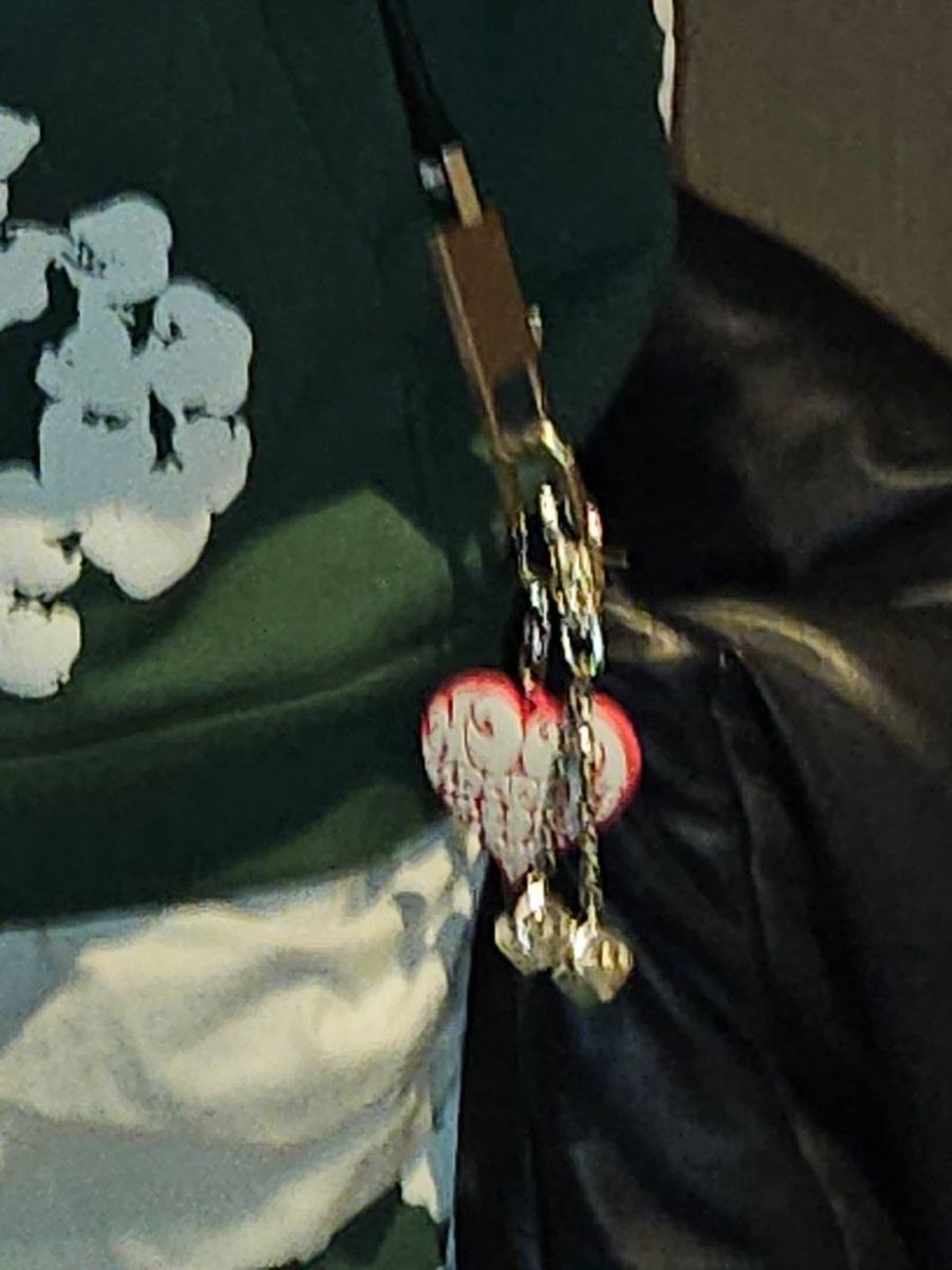 Denim Tears The Cotton Wreath Sweatshirt Green 착용 스타일 - 3