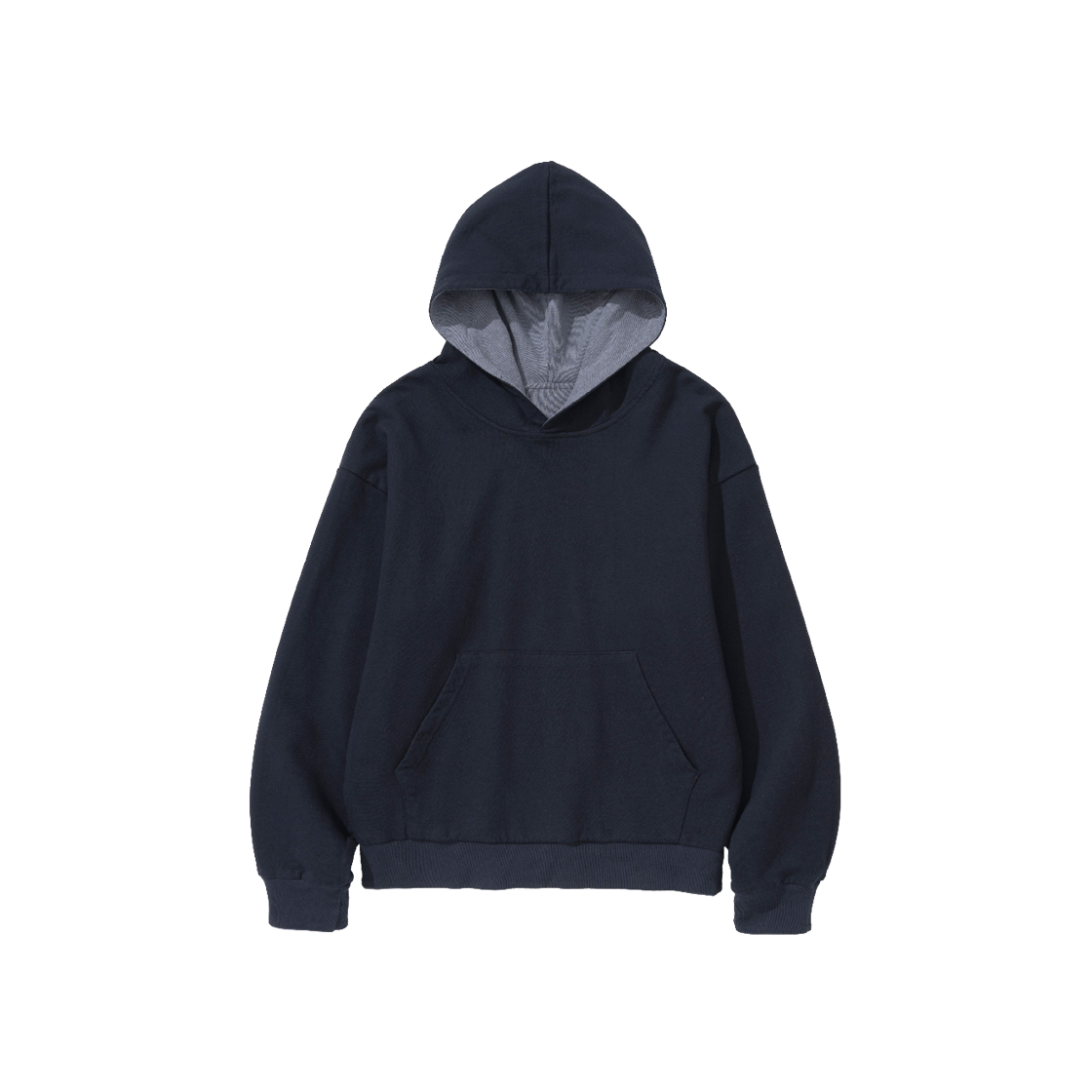 랩트웰브 리버시블 피그먼트 후디 피그먼트 블루 + 네이비(LAB TWELVE Reversible Pigment Hood Pigment Blue + Navy) - 2