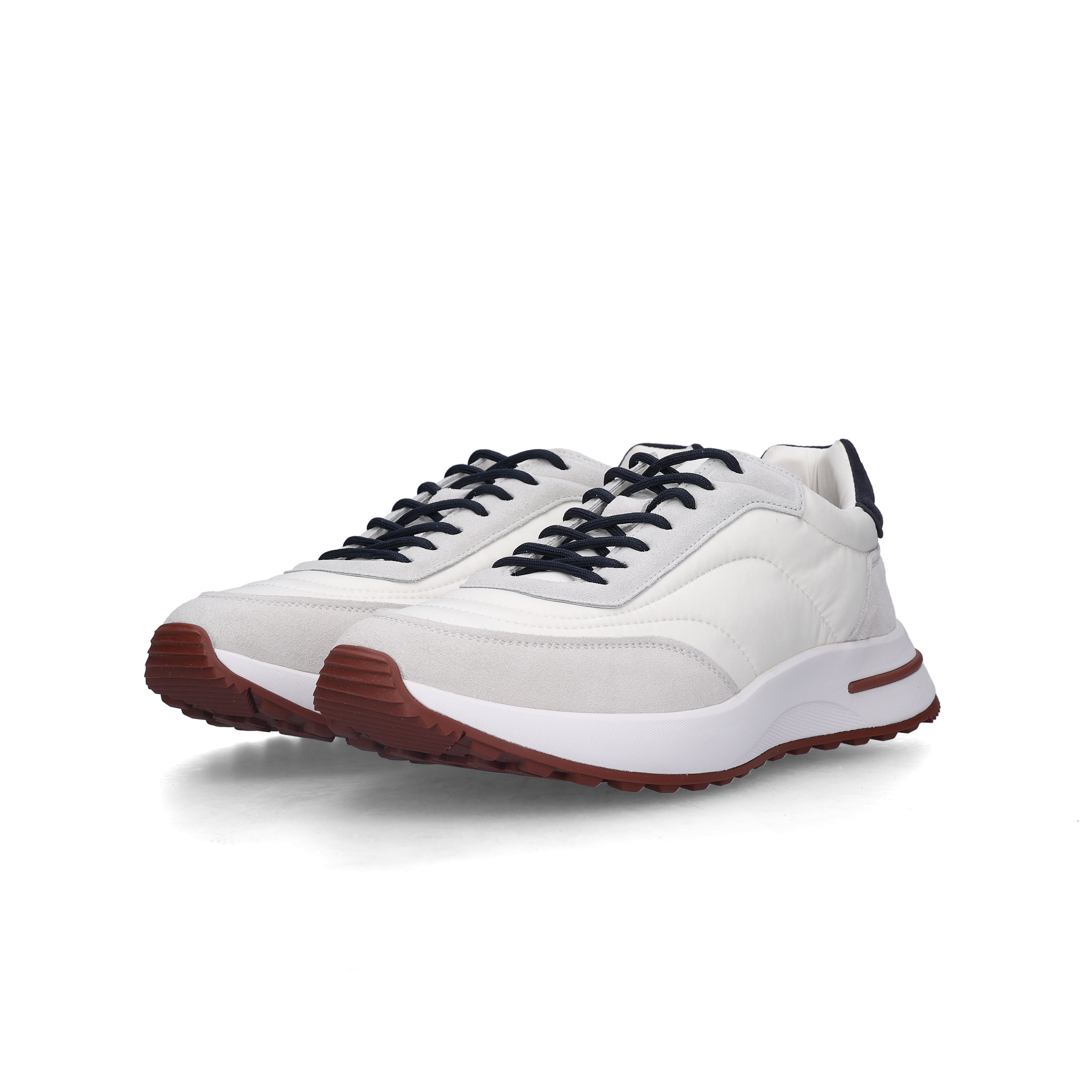 Loro Piana Week-End Walk Sneakers Microfiber Storm System White