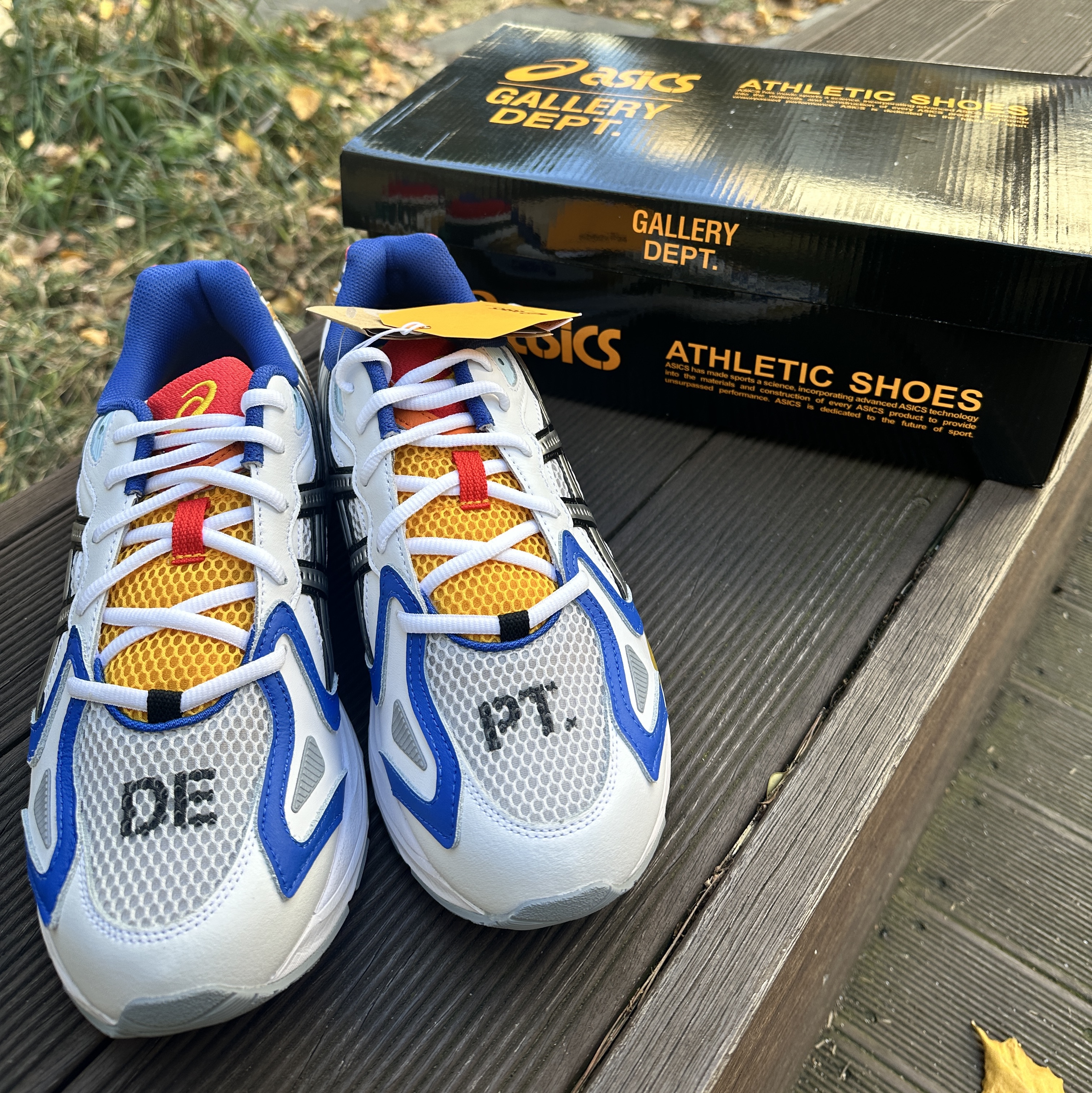Asics x Gallery Dept. Gel-K1011 White Pure Silver 착용 스타일 - 2