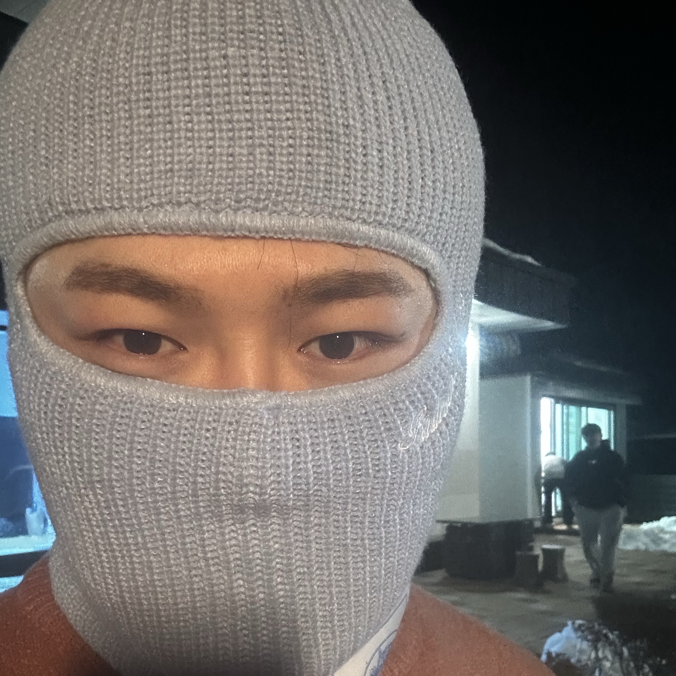 Corteiz Knit Bally Baby Blue 착용 스타일