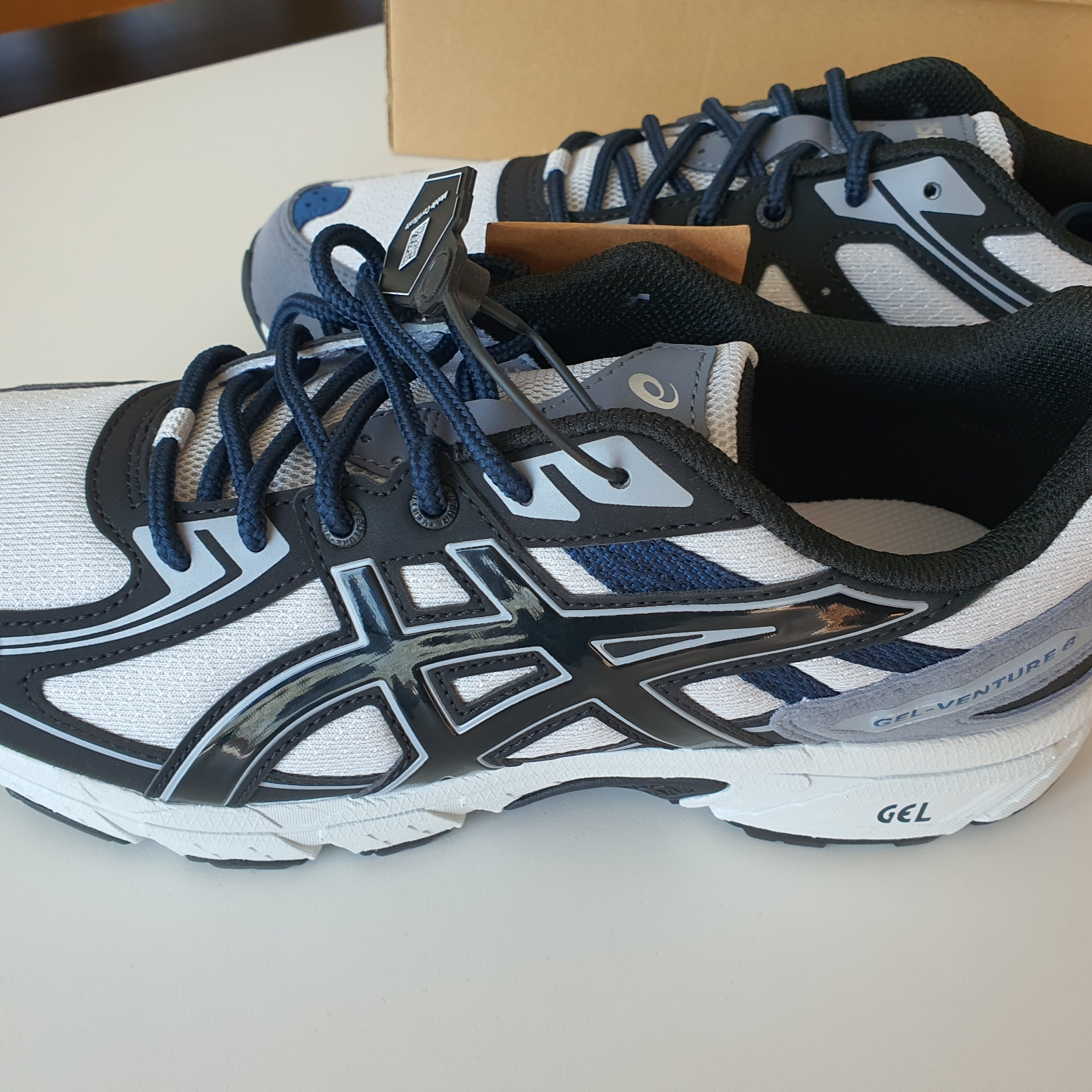 Asics Gel-Venture 6 SPS Glacier Grey 착용 스타일