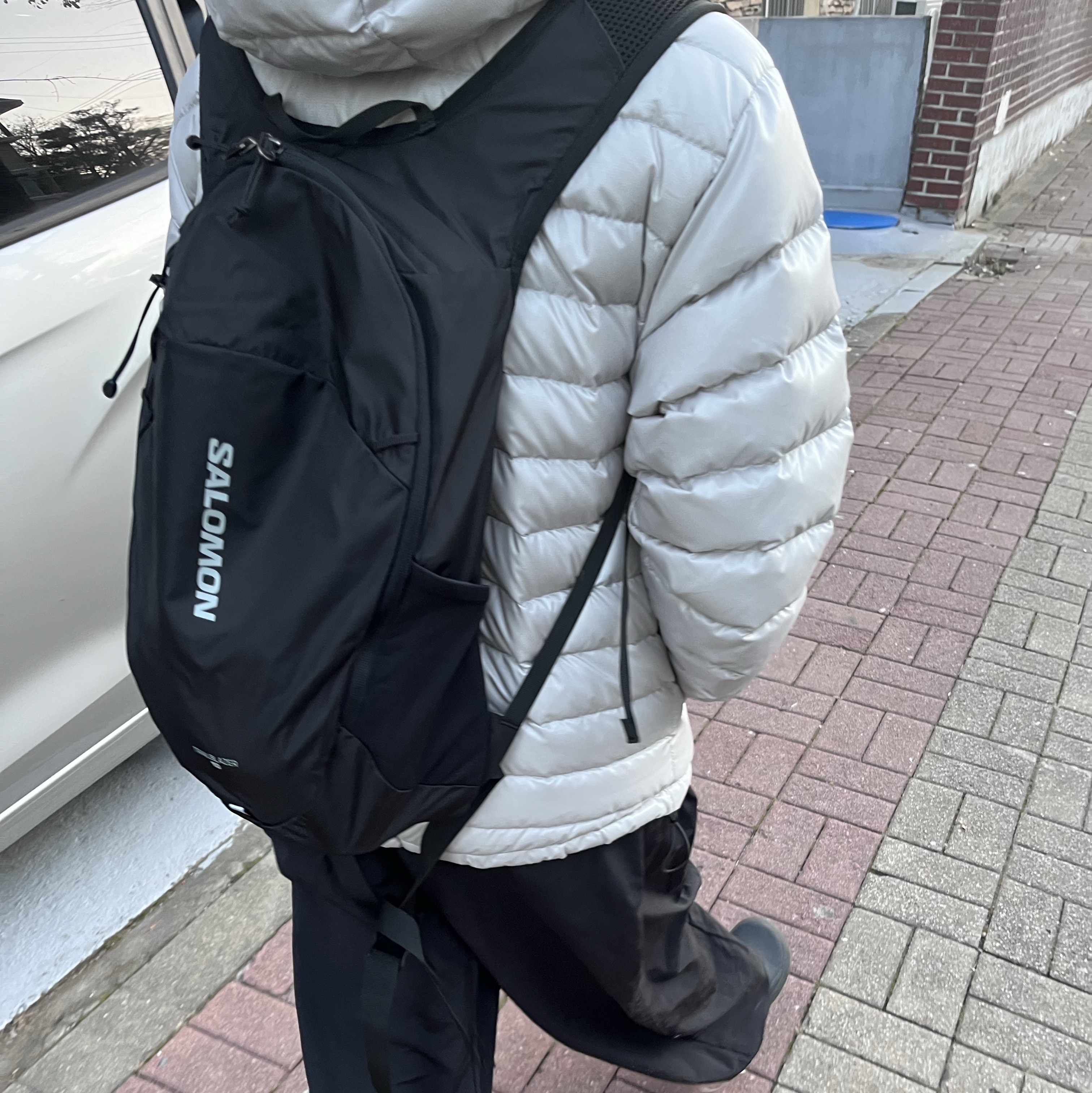 Salomon Trailblazer 10 Black 착용 스타일