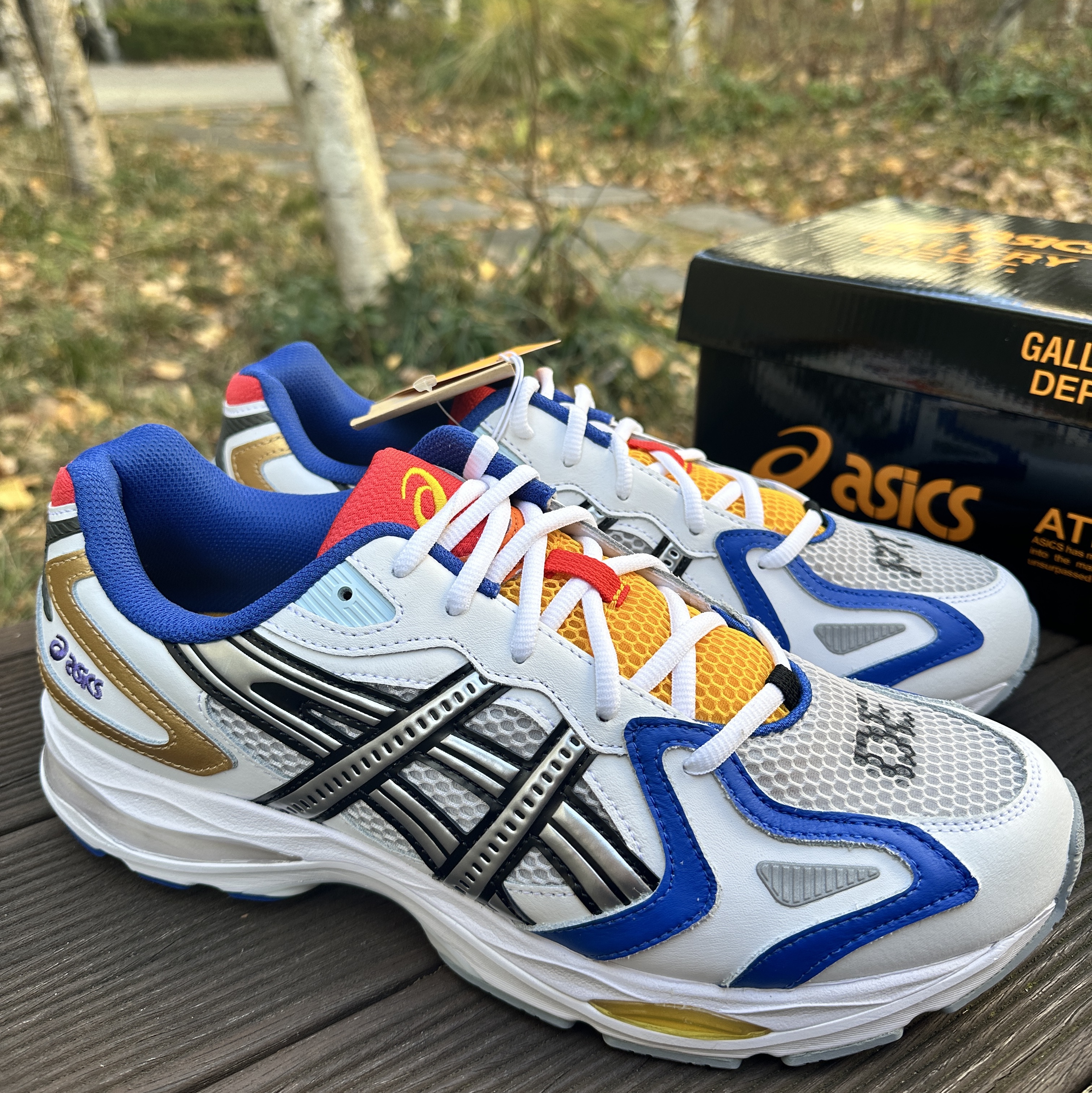 Asics x Gallery Dept. Gel-K1011 White Pure Silver 착용 스타일 - 3