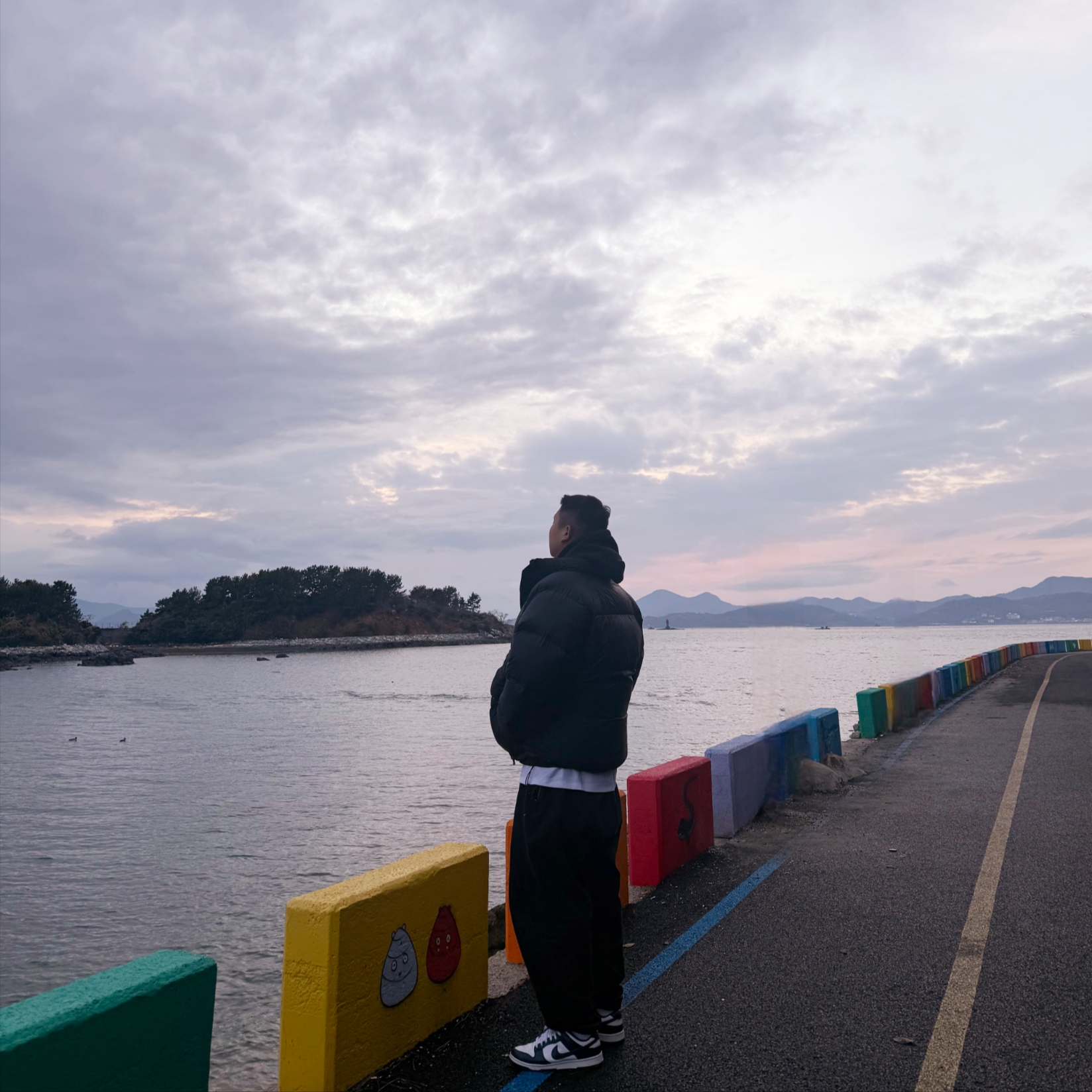 Supreme 700-Fill Down Lightweight Puffer Jacket Black - 24FW, Nike NRG Solo Swoosh Fleece Pants Black - US/EU 착용 스타일