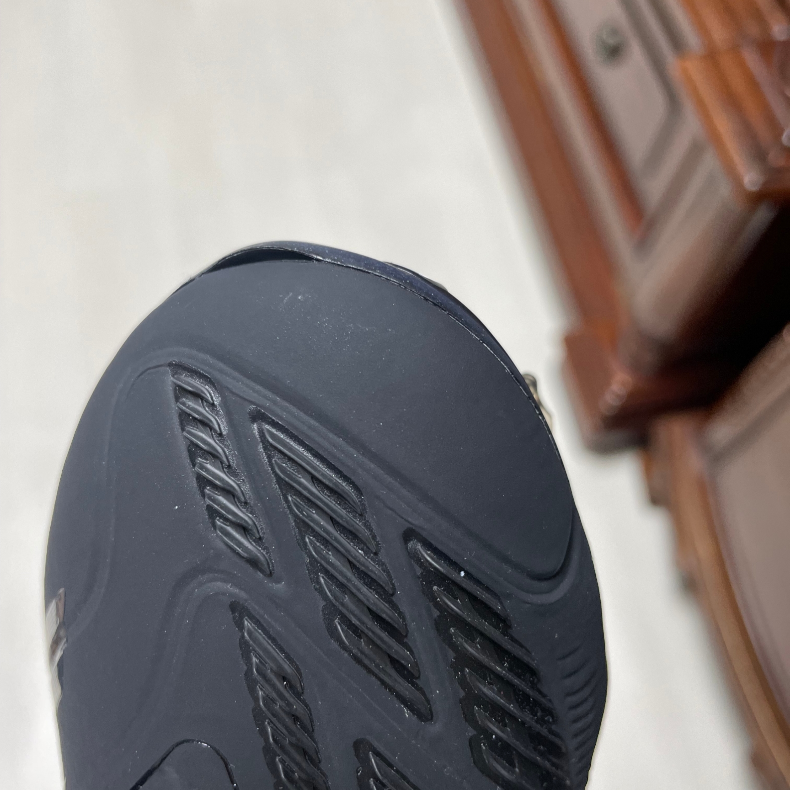 Adidas Predator Elite Foldover Tongue FG Core Black Carbon 착용 스타일 - 3