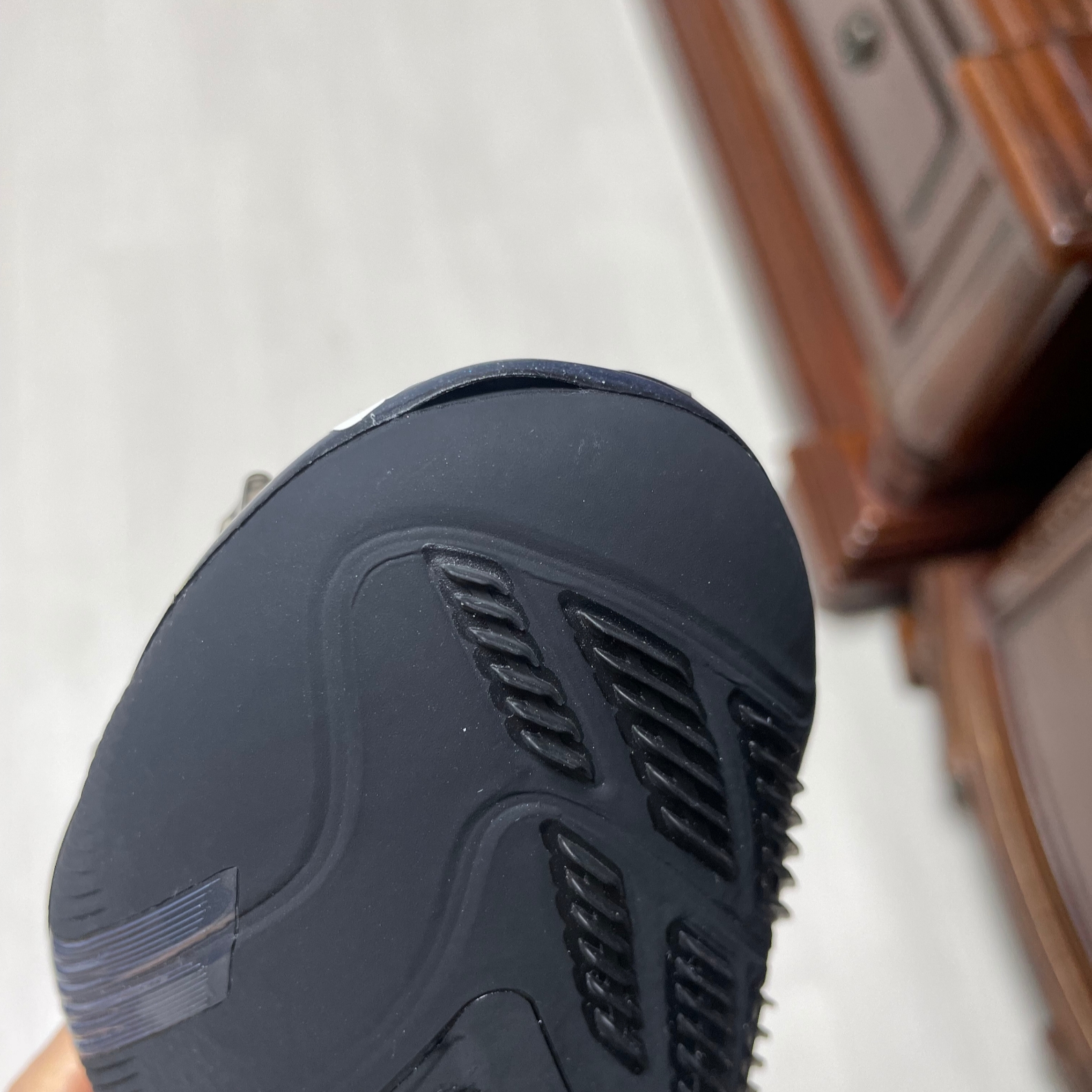 Adidas Predator Elite Foldover Tongue FG Core Black Carbon 착용 스타일 - 1