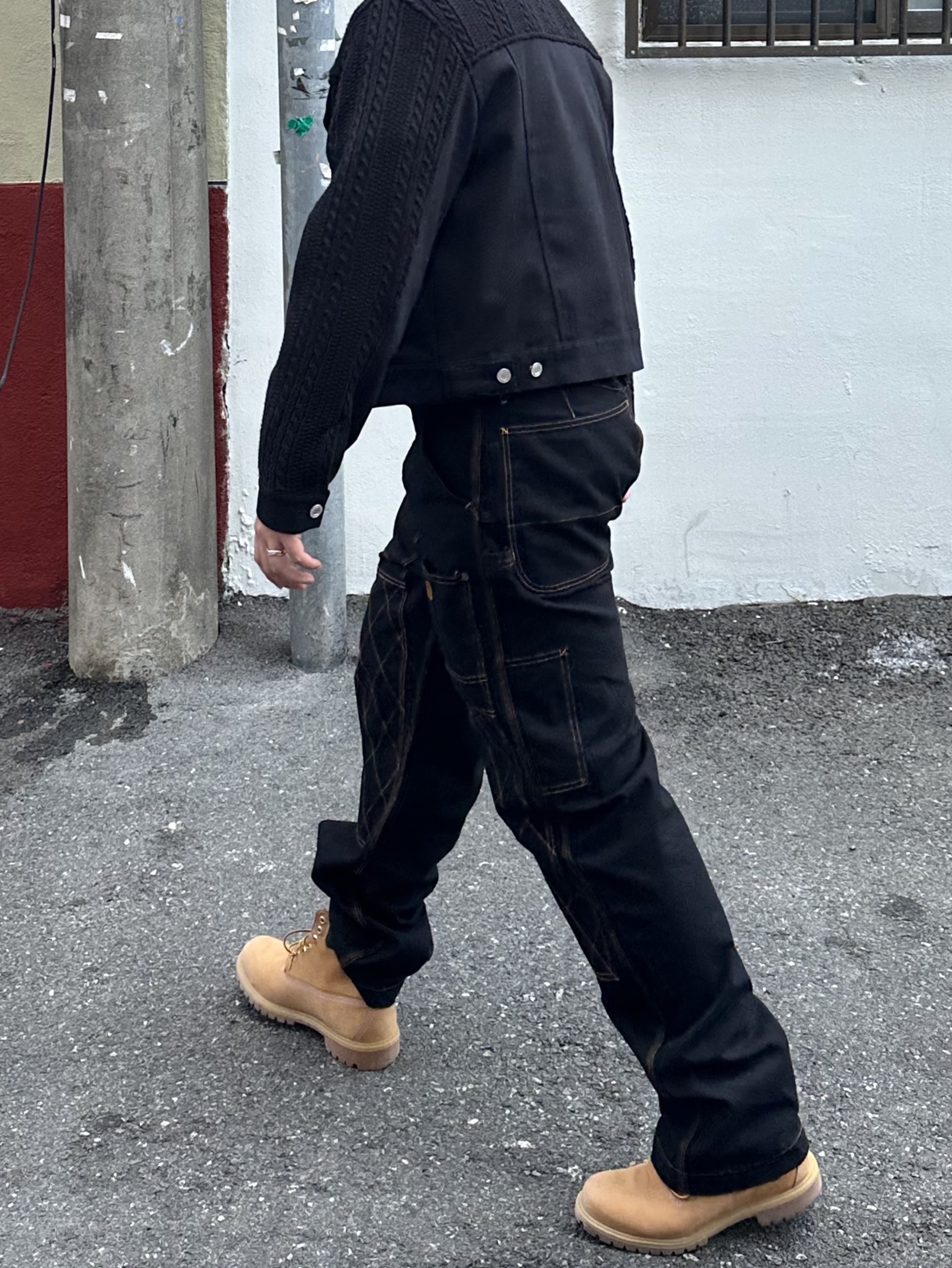 Kapital Thin Canvas Lumber Pants Black, Timberland Premium 6 inch Waterproof Boot Wheat Nubuck - Wide 착용 스타일