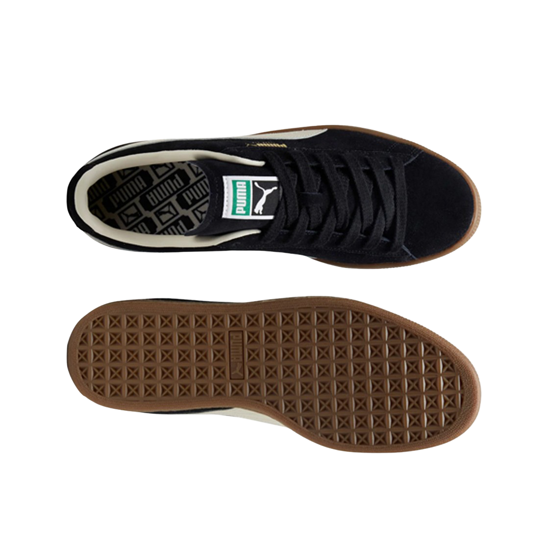 푸마 스웨이드 테라스 스니커즈 블랙 검(Puma Suede Terrace Sneakers Black Gum) - 2