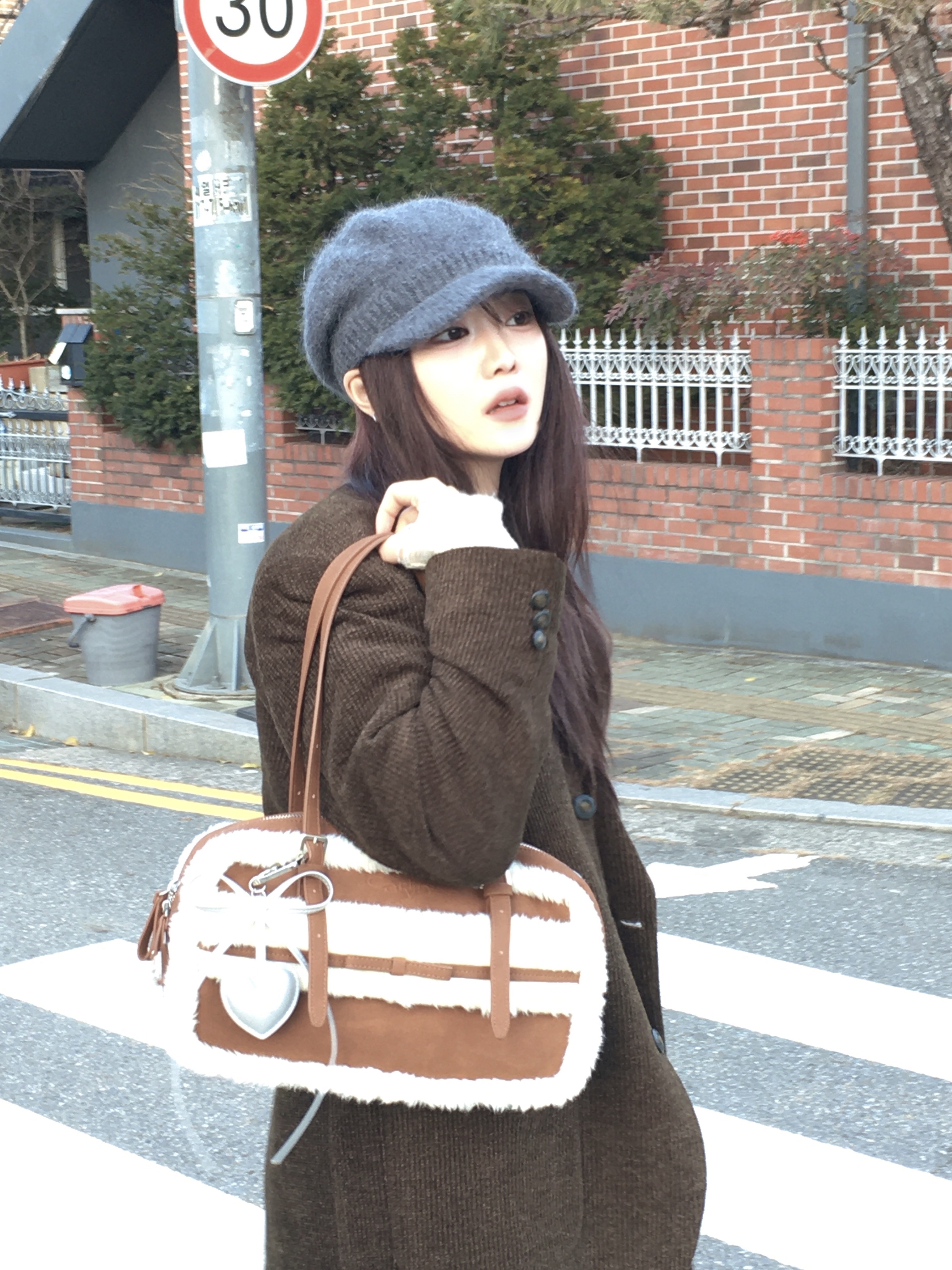 Carlyn Shearling Rizzle Brown_H74347010, Timberland Premium 6 inch Waterproof Boot Wheat Nubuck - Wide 착용 스타일 - 10