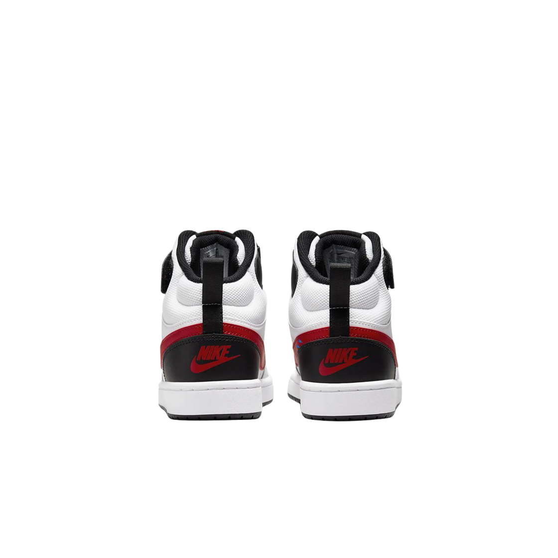 (GS) 나이키 코트 버로우 미드 2 화이트 블랙((GS) Nike Court Borough Mid 2 White Black) - 3