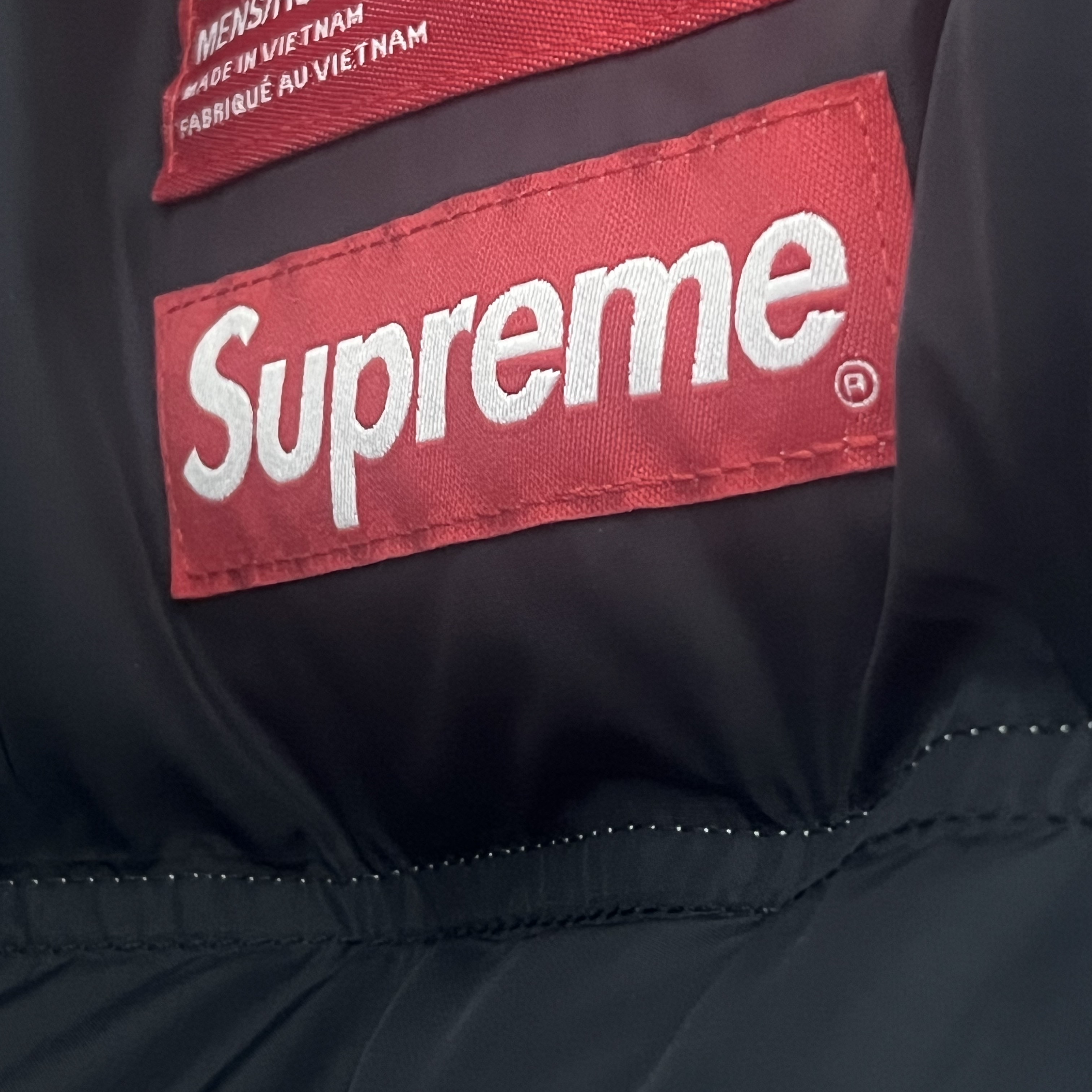 Supreme x The North Face Nuptse Jacket Black - 24FW 착용 스타일