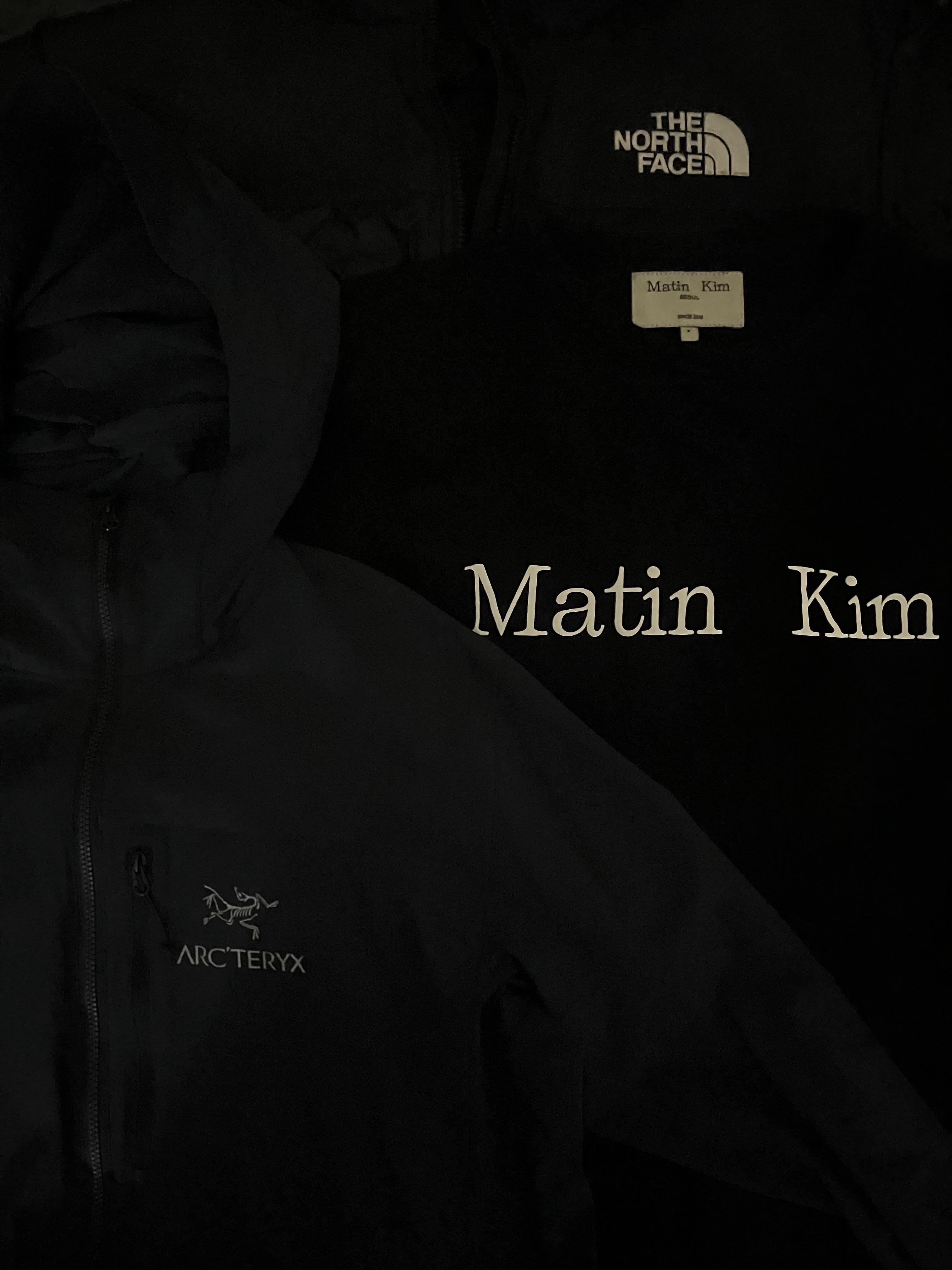 Arc'teryx Squamish Hoody Black Sapphire, The North Face On Ball Jacket Black 착용 스타일