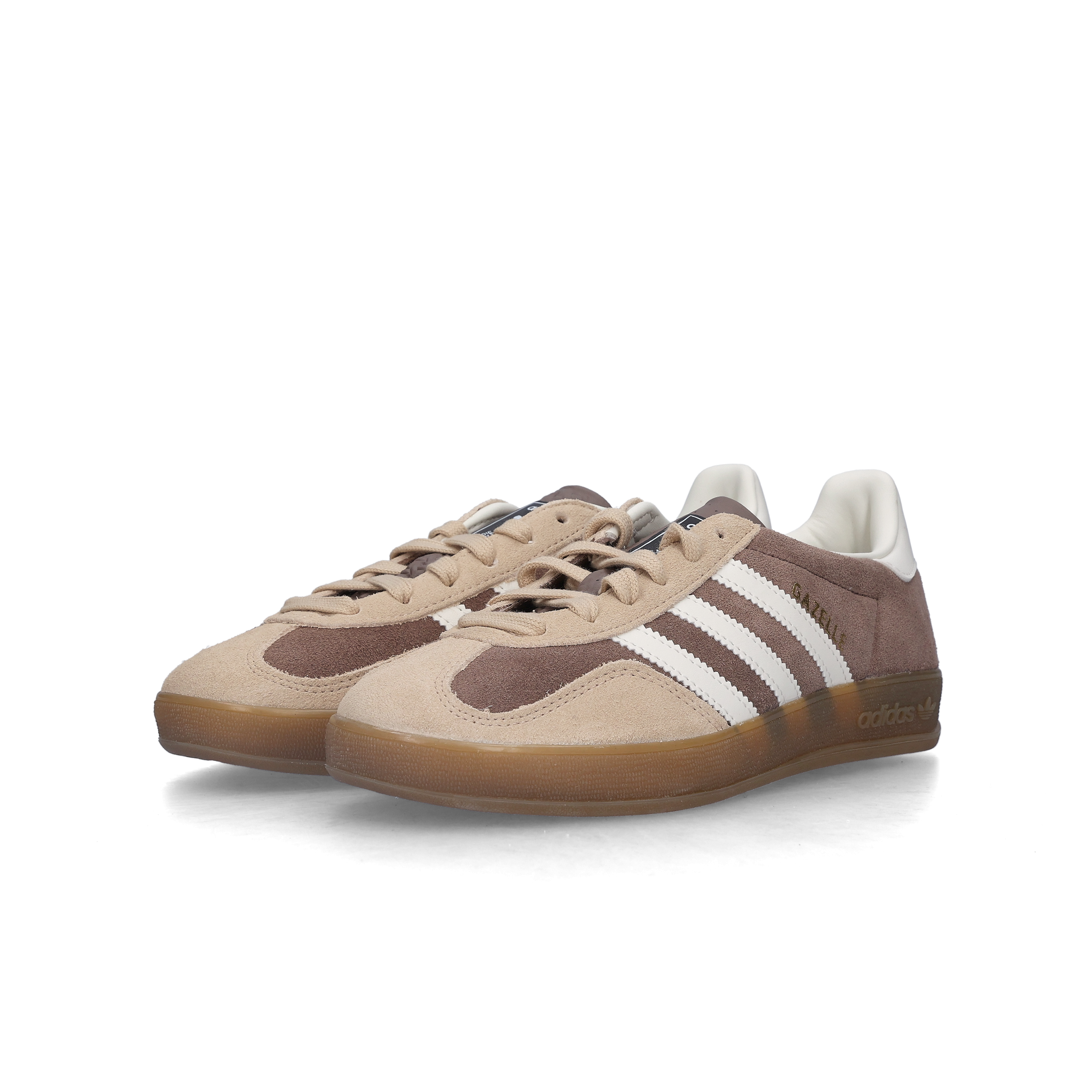Adidas Gazelle Indoor Earth Strata Cloud White