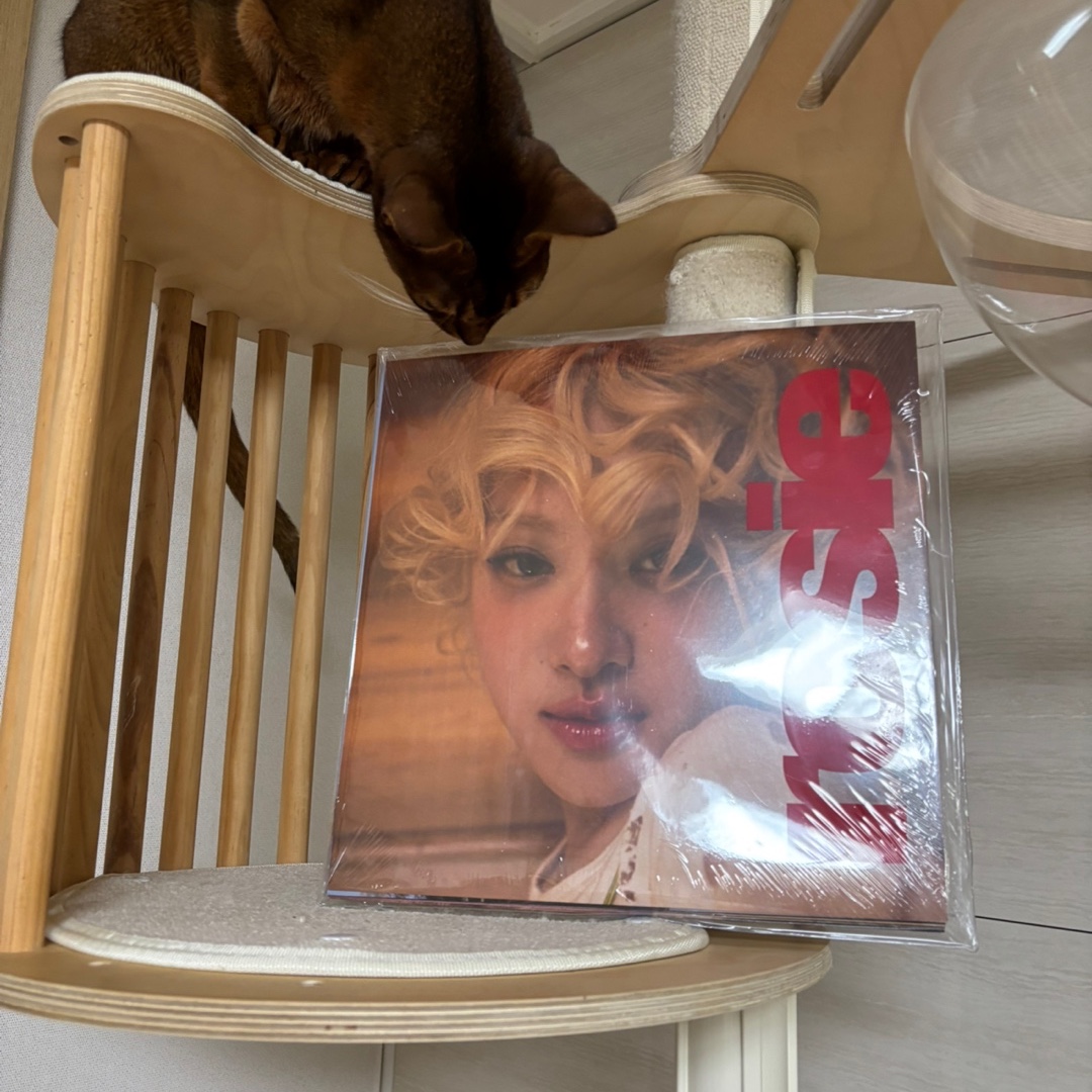 Rose 1st Album Rosie Rose Store Exclusive LP Red 착용 스타일
