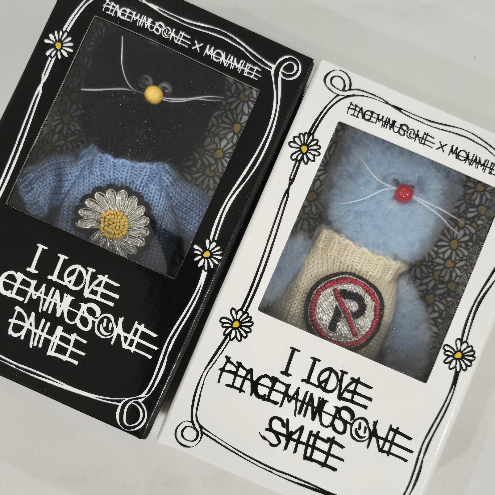 Monamhee x Peaceminusone Daihee Plush Keyring, Monamhee x Peaceminusone Syhee Plush Keyring 착용 스타일