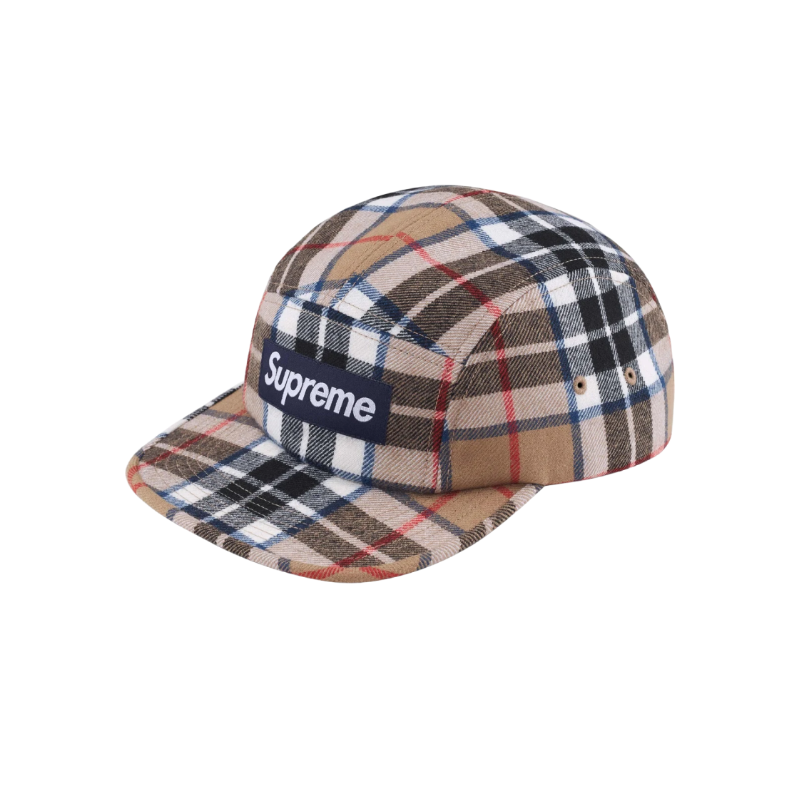 Supreme Lochcarron Camp Cap Rose Plaid 【公式通販】