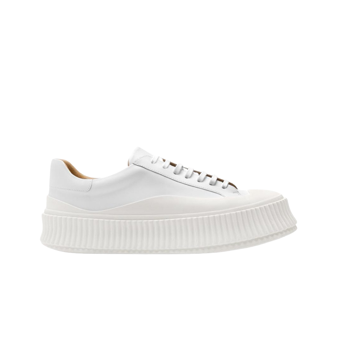 질 샌더 썬더 레더 스니커즈 내츄럴(Jil Sander Thunder Leather Sneakers Natural)