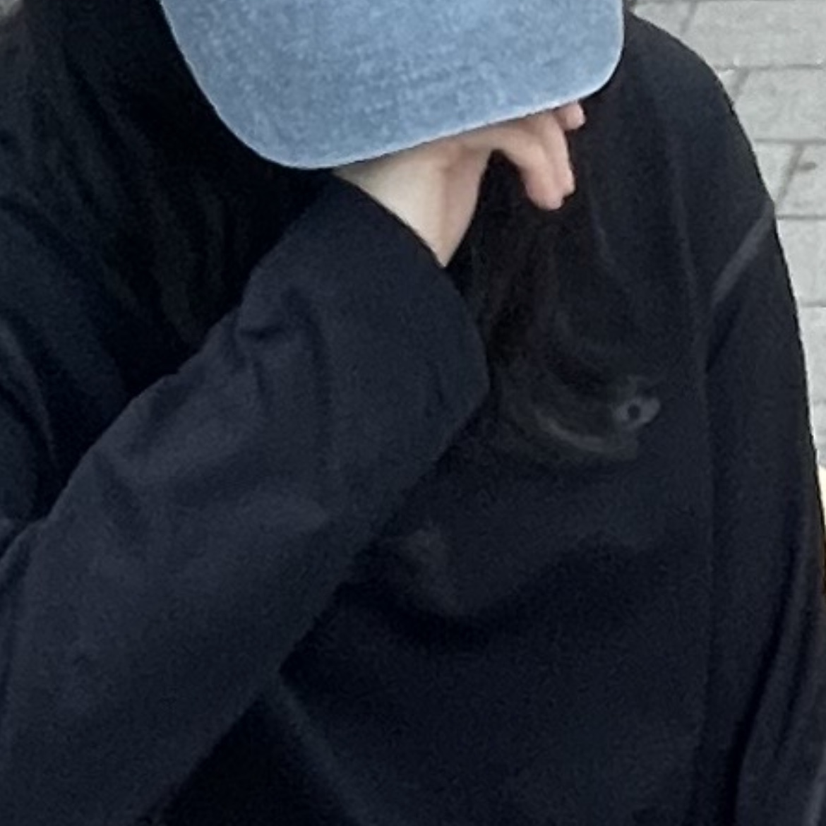 Sansan Gear Stitch Long Sleeves Black - 23FW 착용 스타일