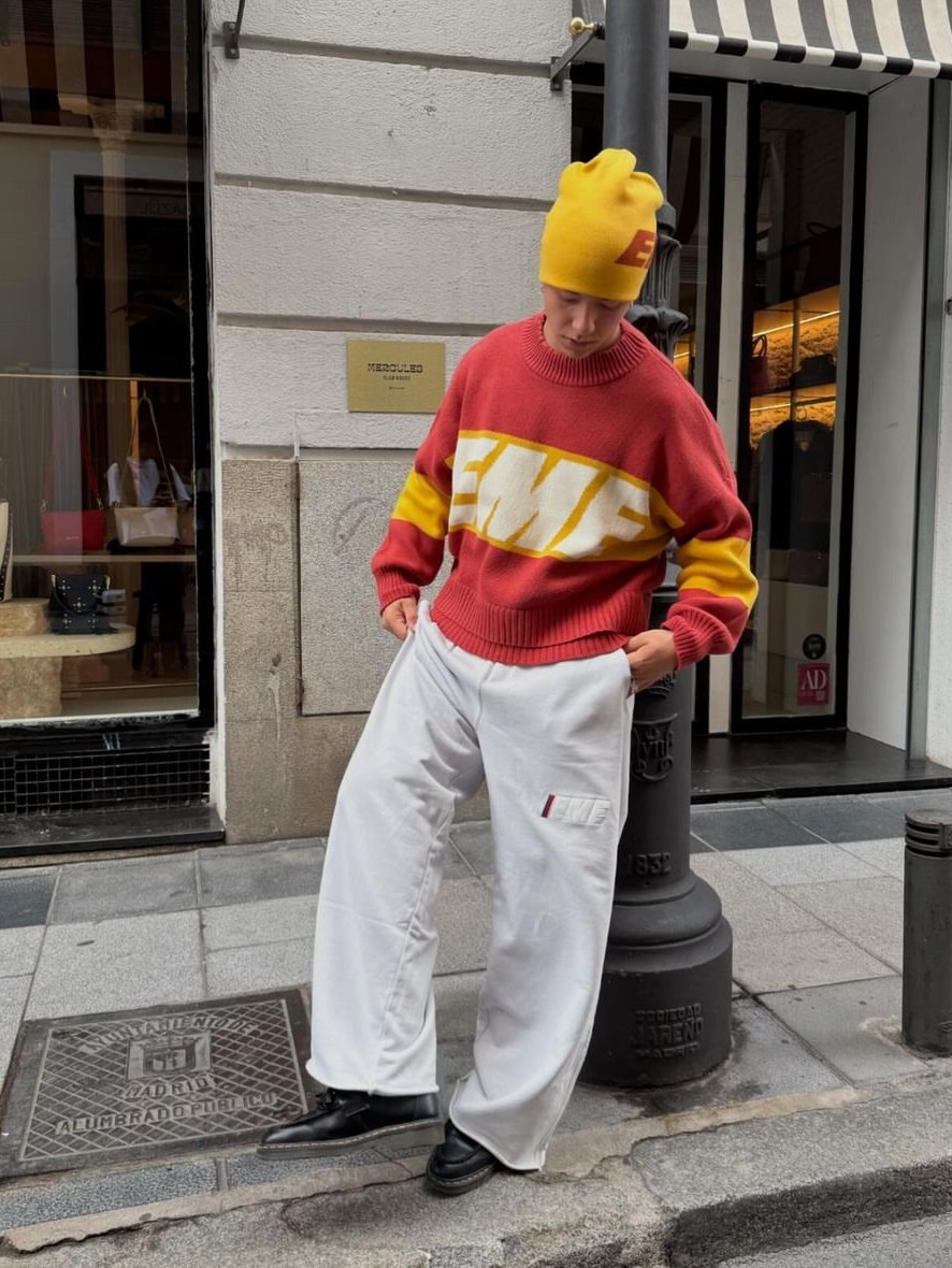 Adidas x Wales Bonner Cargo Pants Wonder White - US Sizing, Millo Archive Reflect Curved Pants Off White 착용 스타일 - 3