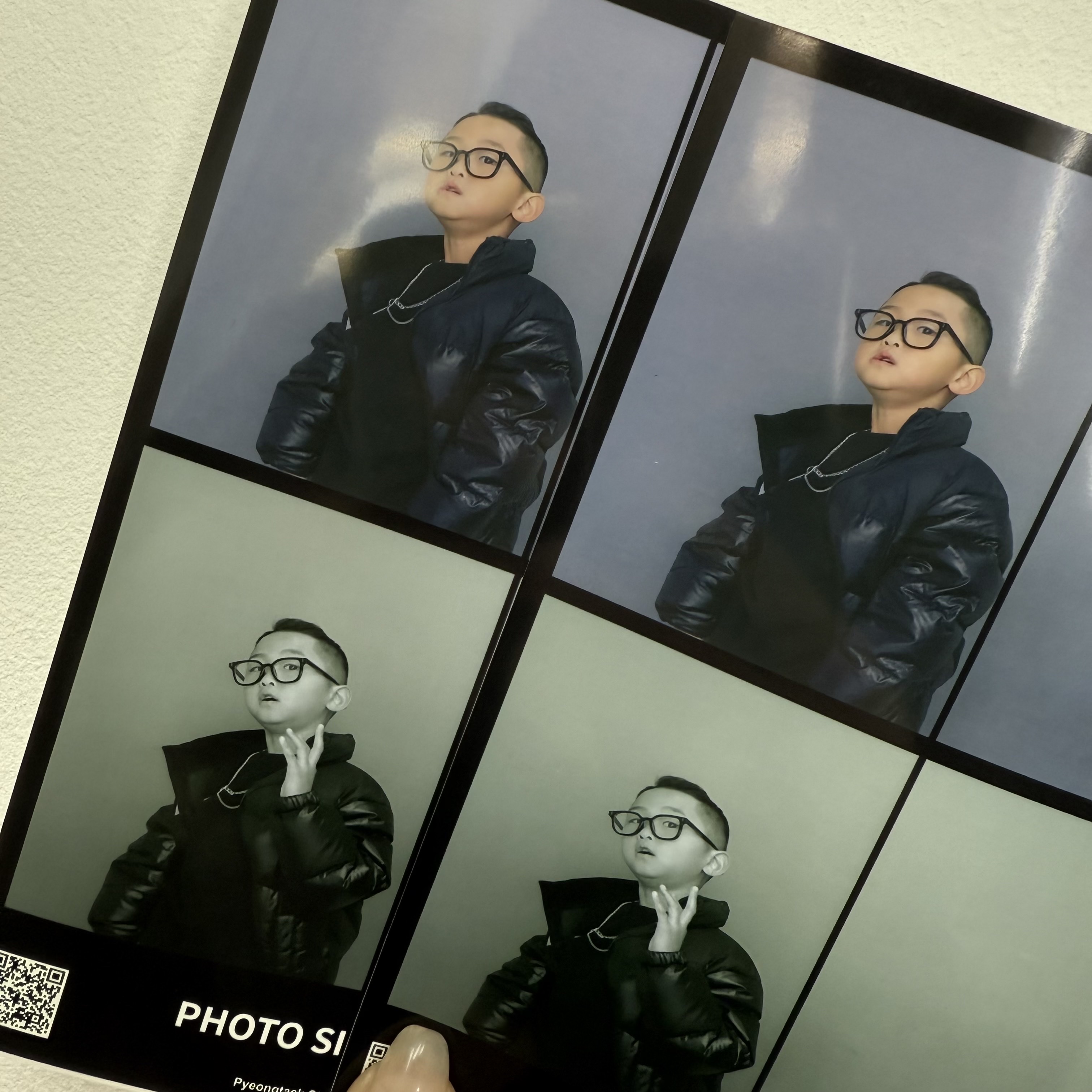 (Kids) The North Face 1996 Eco Nuptse RDS Down Jacket Real Black 착용 스타일