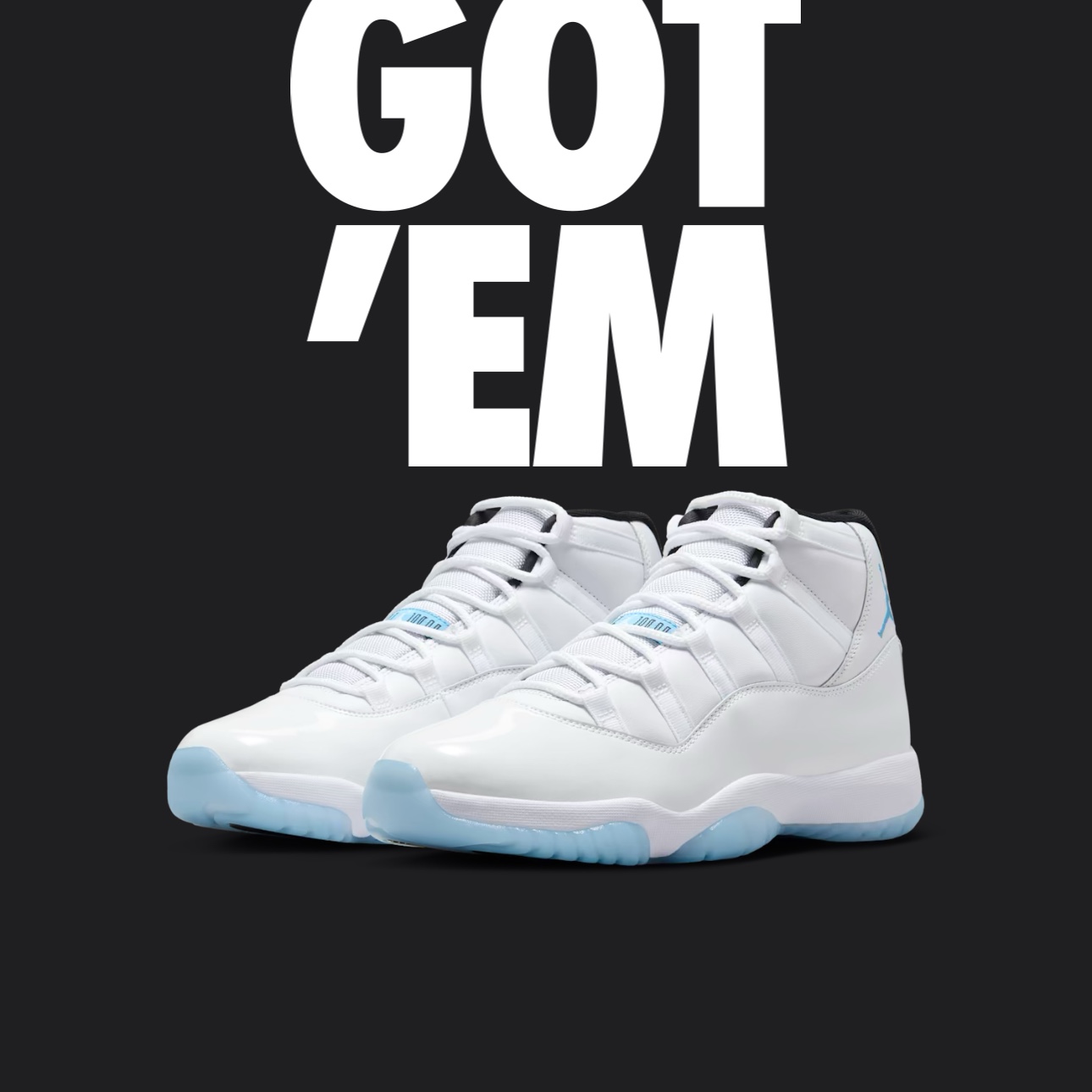 Jordan 11 Retro Legend Blue 2024 착용 스타일