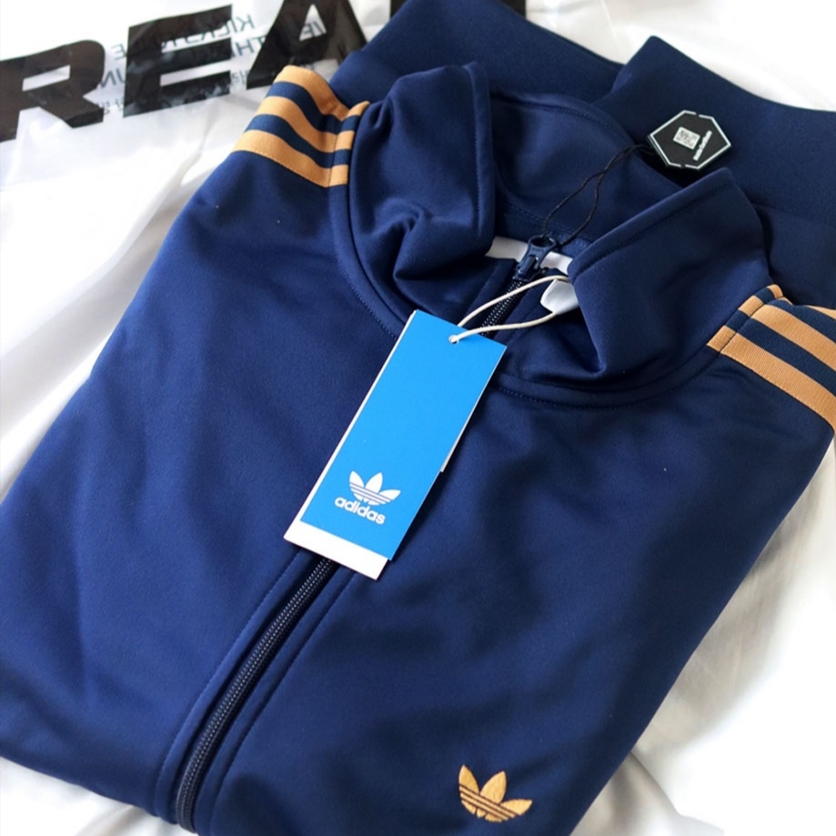 Adidas Track Jacket Night Indigo Mesa - KR Sizing 착용 스타일 - 1