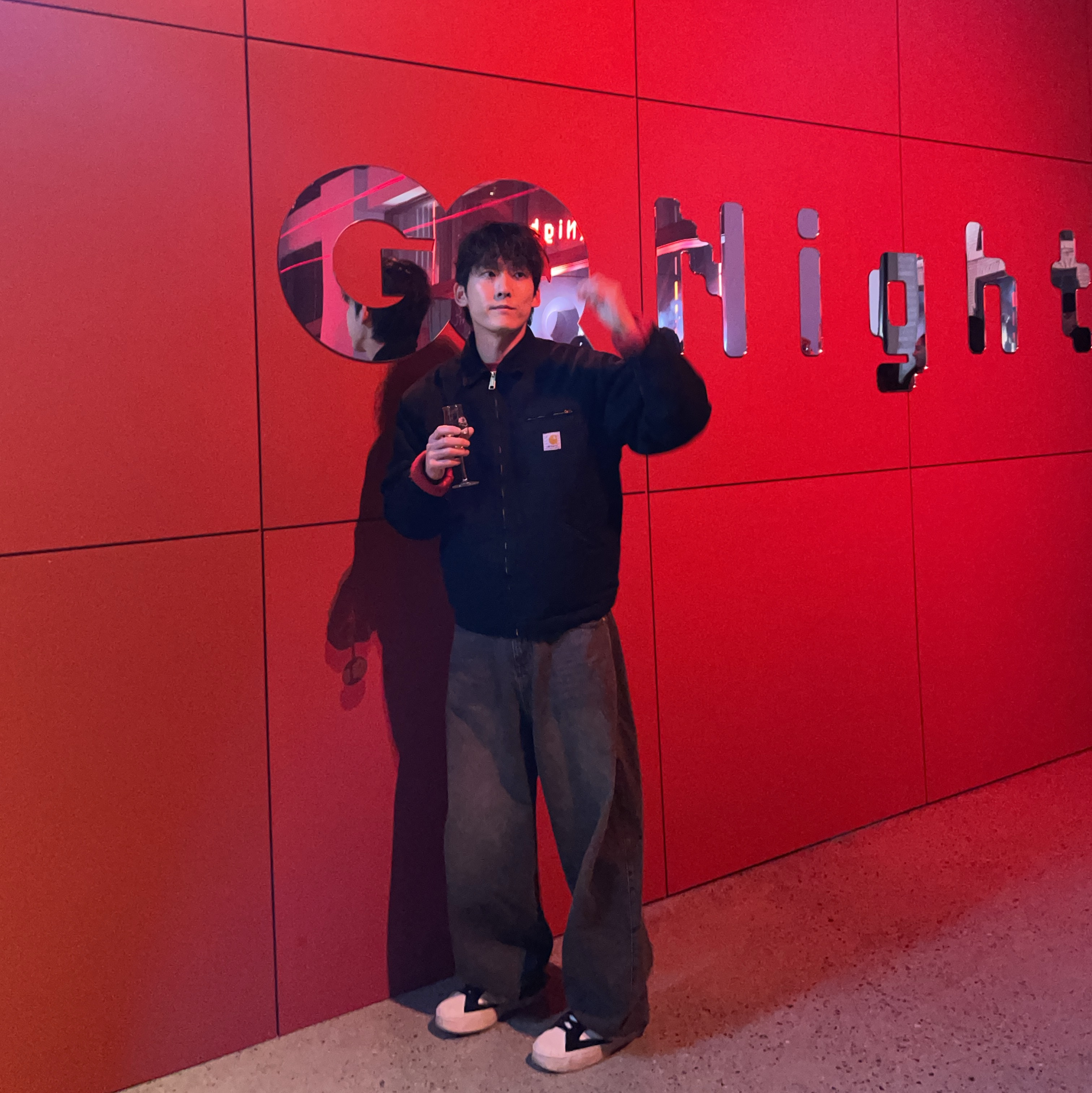 Carhartt WIP Organic Cotton Dearborn Canvas OG Detroit Jacket Black Aged Canvas - Winter, Y-3 Yohji Star White 착용 스타일