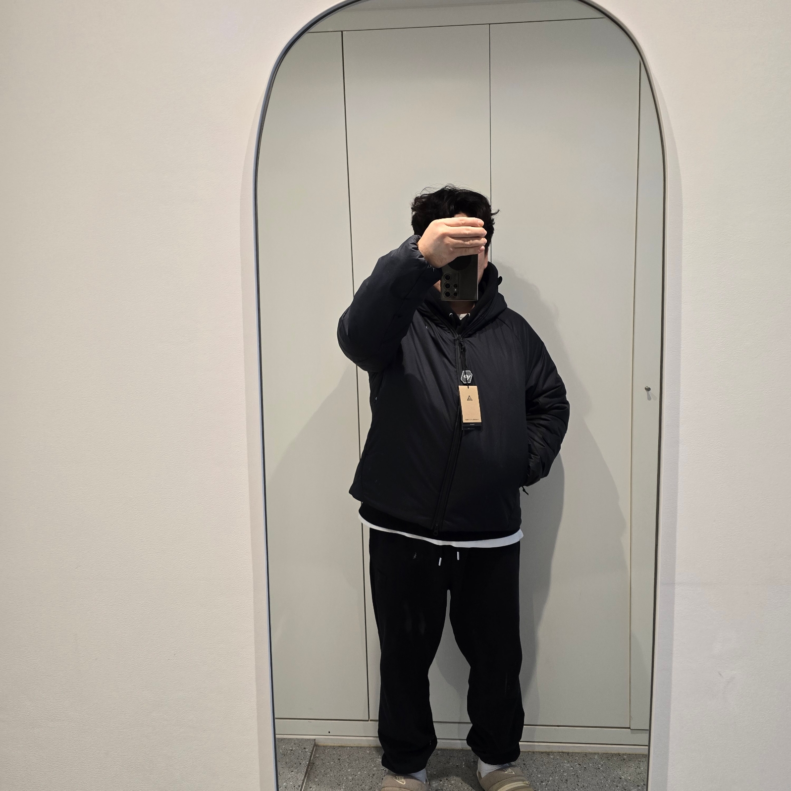 Nike ACG Rope De Dope Primaloft Therma-Fit Jacket Black Summit White - Asia 착용 스타일 - 2