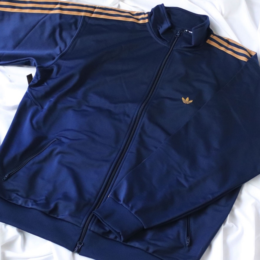 Adidas Track Jacket Night Indigo Mesa - KR Sizing 착용 스타일 - 2