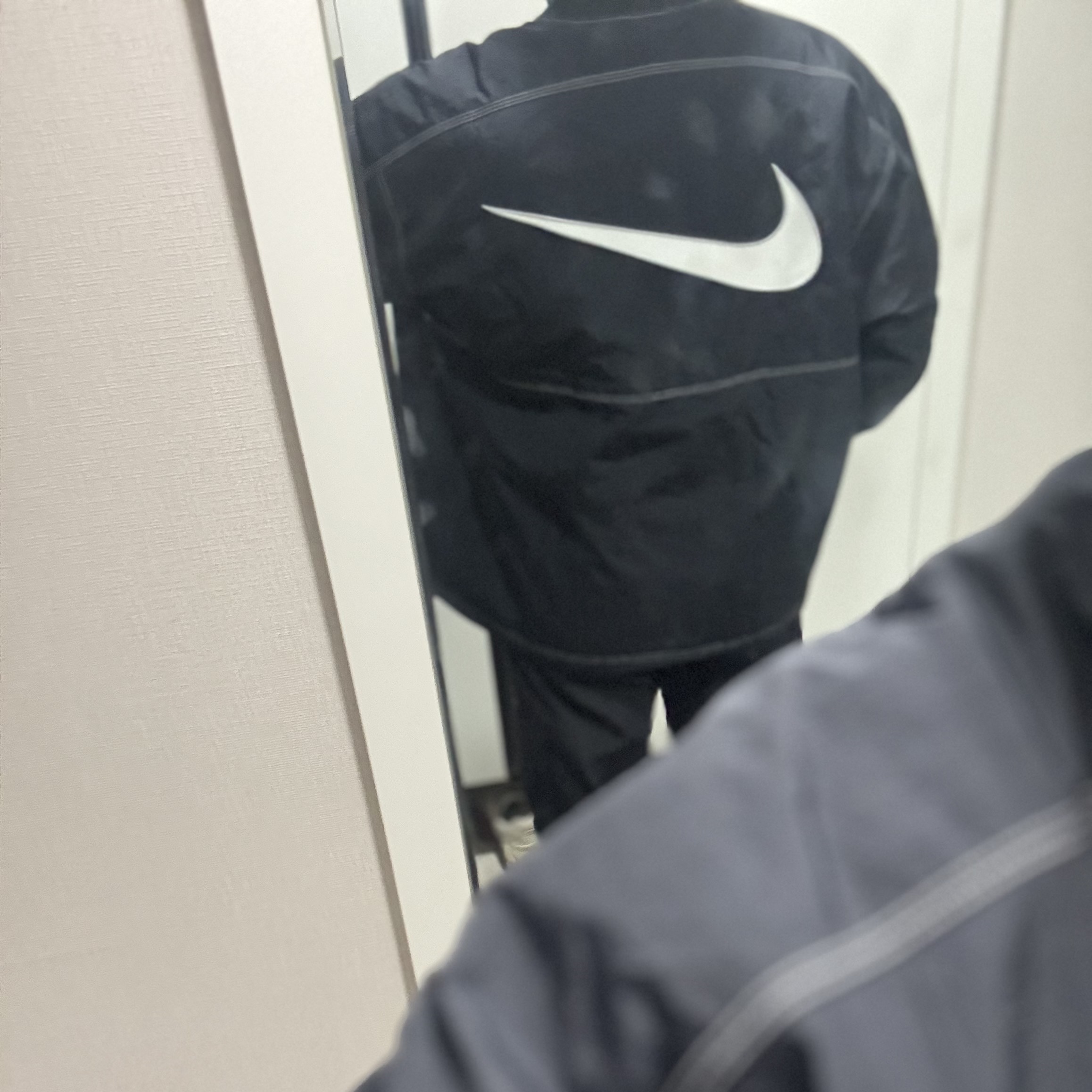 Supreme x Nike Ripstop Pullover Black - 24SS 착용 스타일