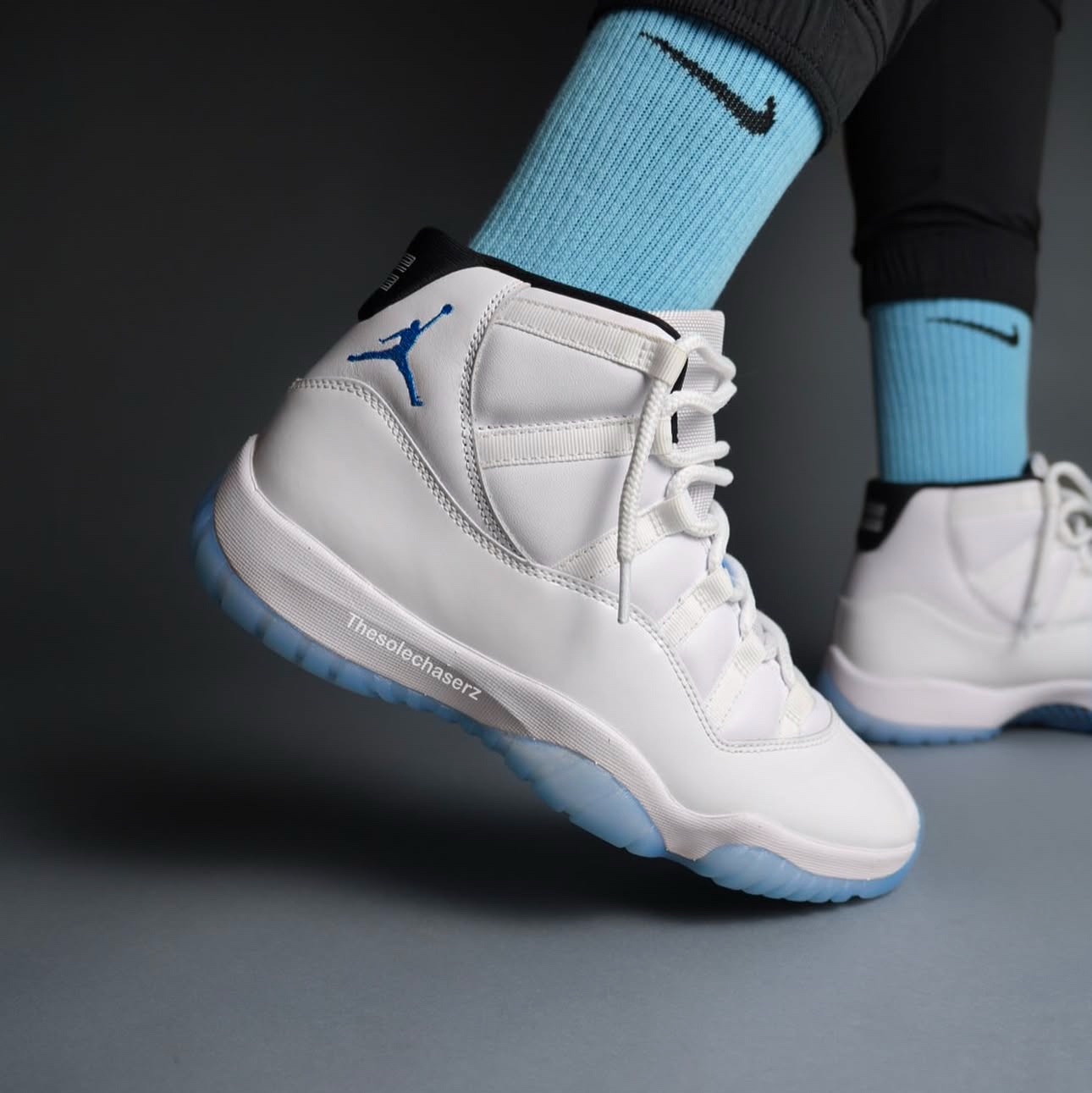 Jordan 11 Retro Legend Blue 2024 착용 스타일 - 5