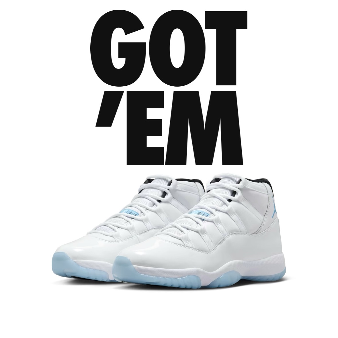 Jordan 11 Retro Legend Blue 2024 착용 스타일