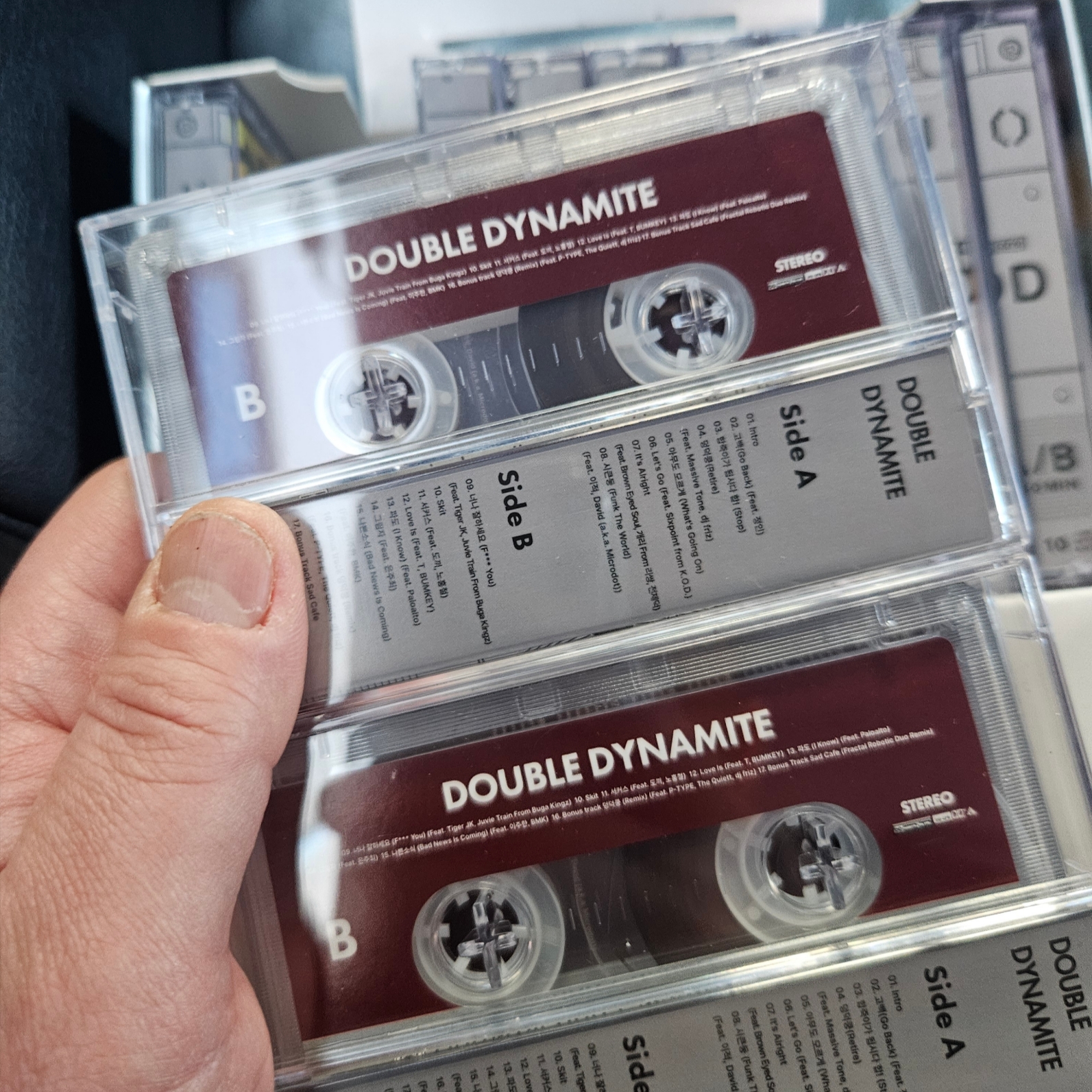 Dynamicduo Cassette Tape Full Box 착용 스타일 - 2